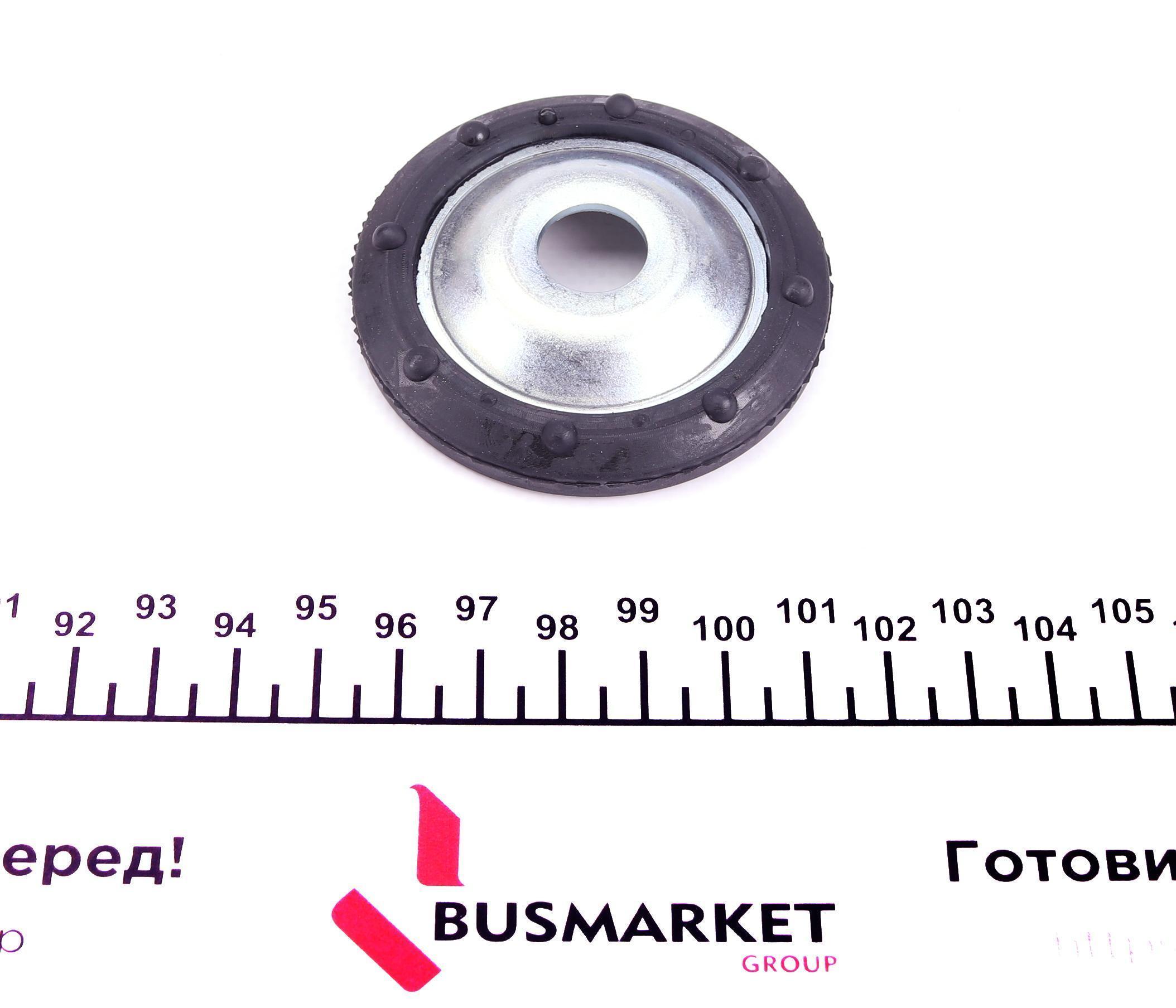 Подушка амортизатора (переднього) + підшипник Peugeot 207 1.4-1.6HDi 06- (SNR)