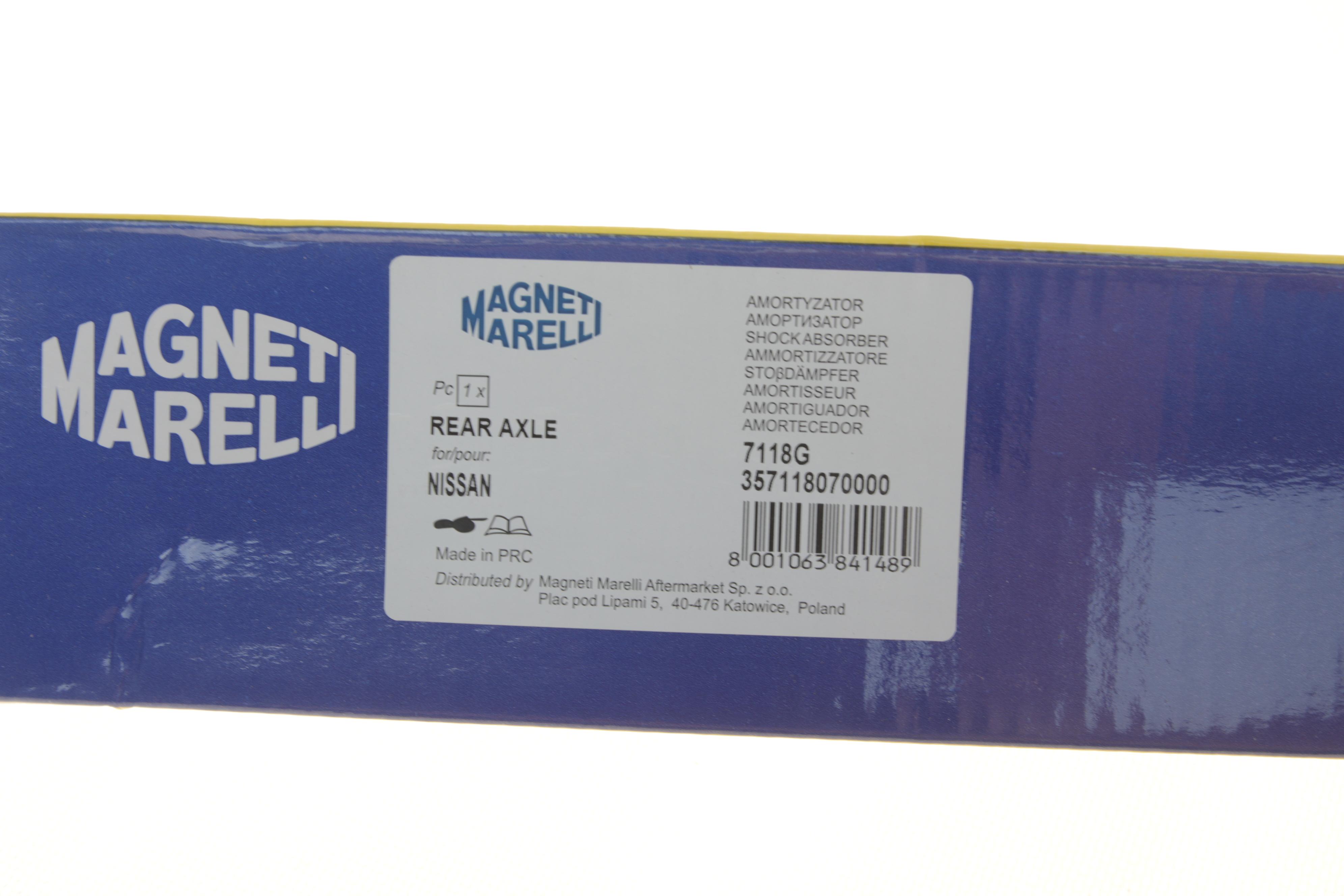 Амортизатор (задній) Nissan X-Trail/ Renault Koleos 07-