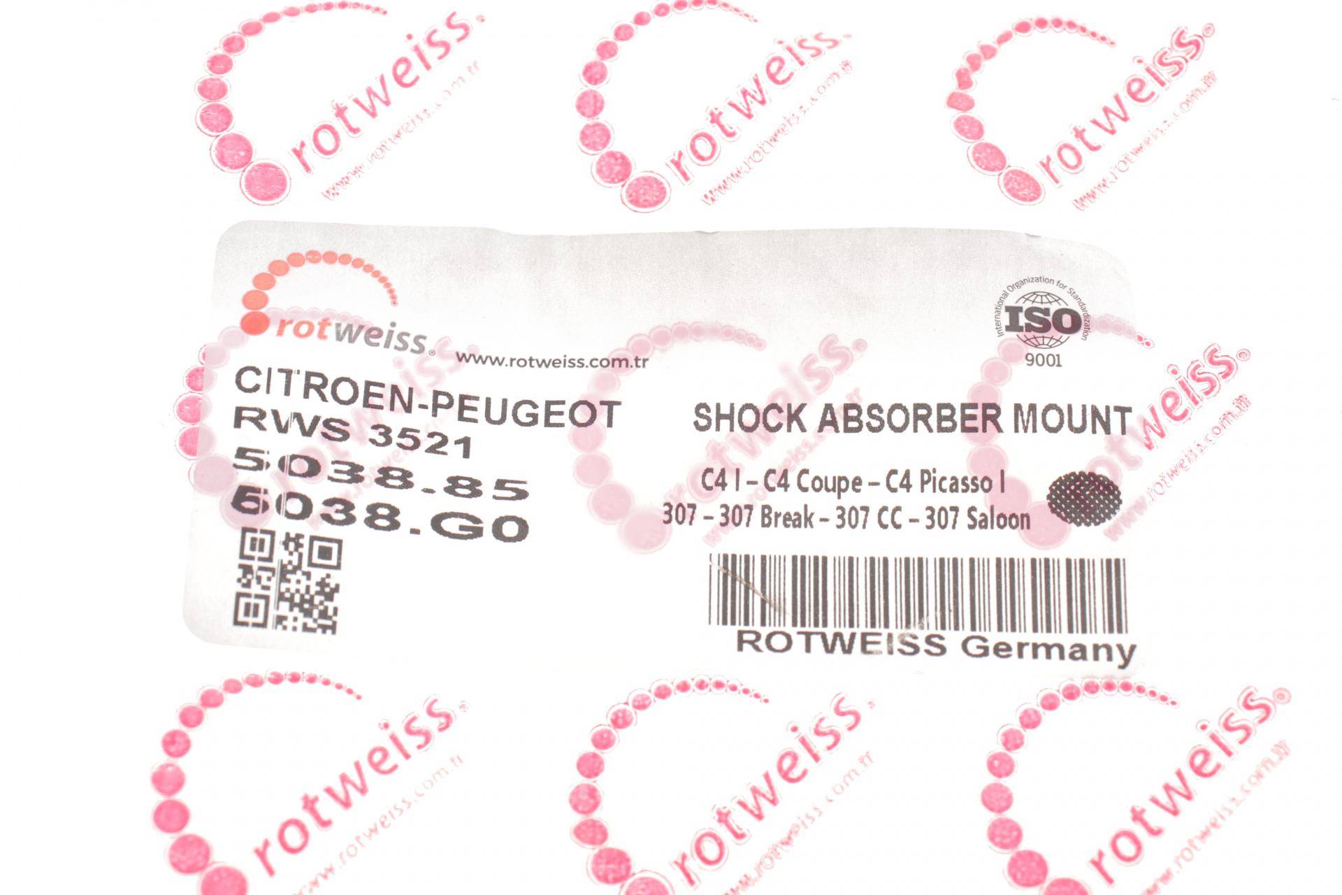 Подушка амортизатора (переднього) Citroen Berlingo 08-