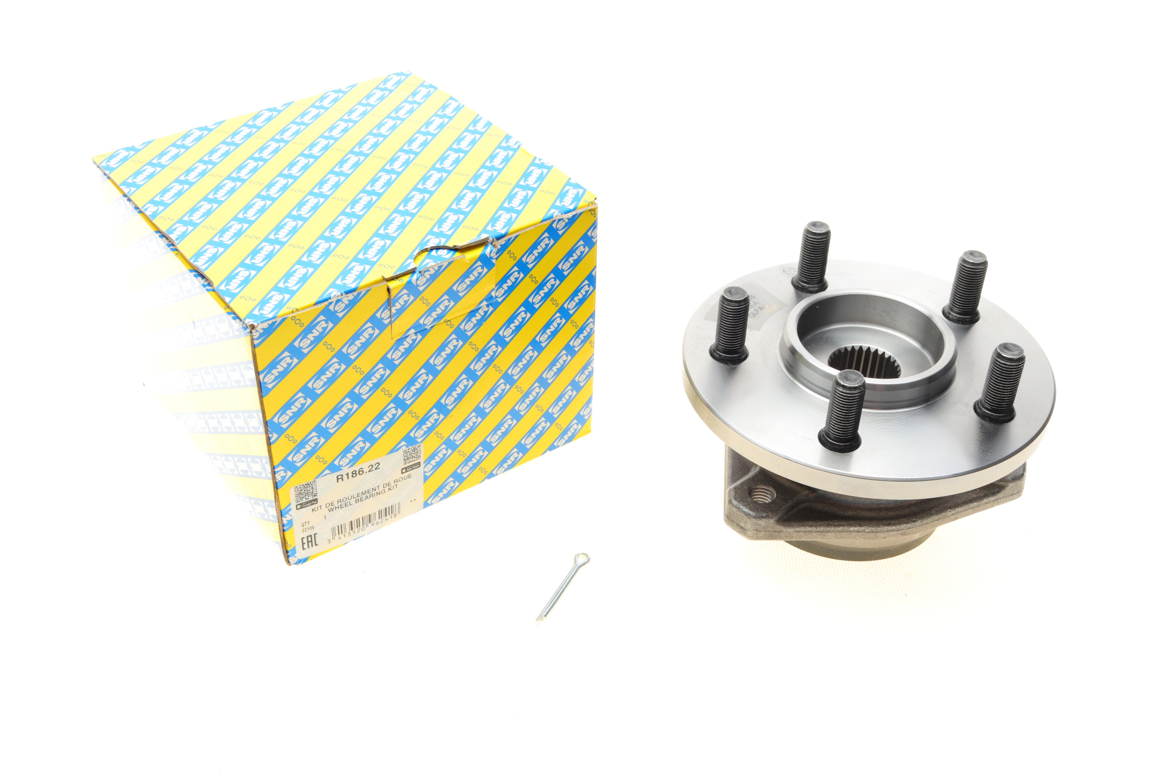 Підшипник маточини (передньої) Jeep Cherokee/Grand Cherokee 92-01 (із маточиною)