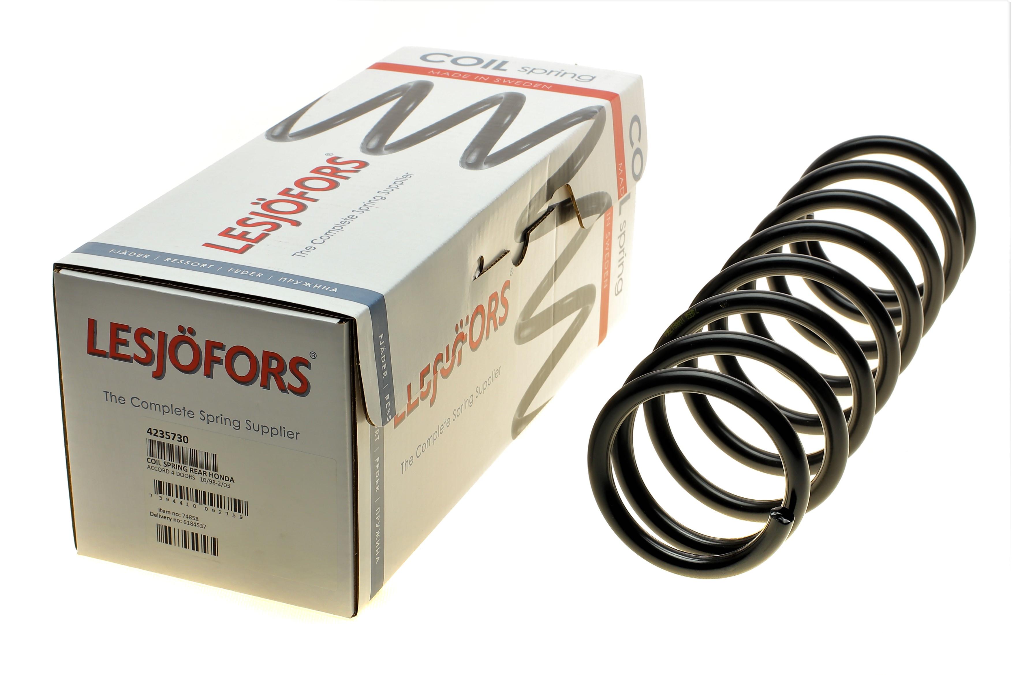 Пружина (задня) Honda Accord VI 1.8i/2.0i/2.3 97-03 (седан) (4 дверей)