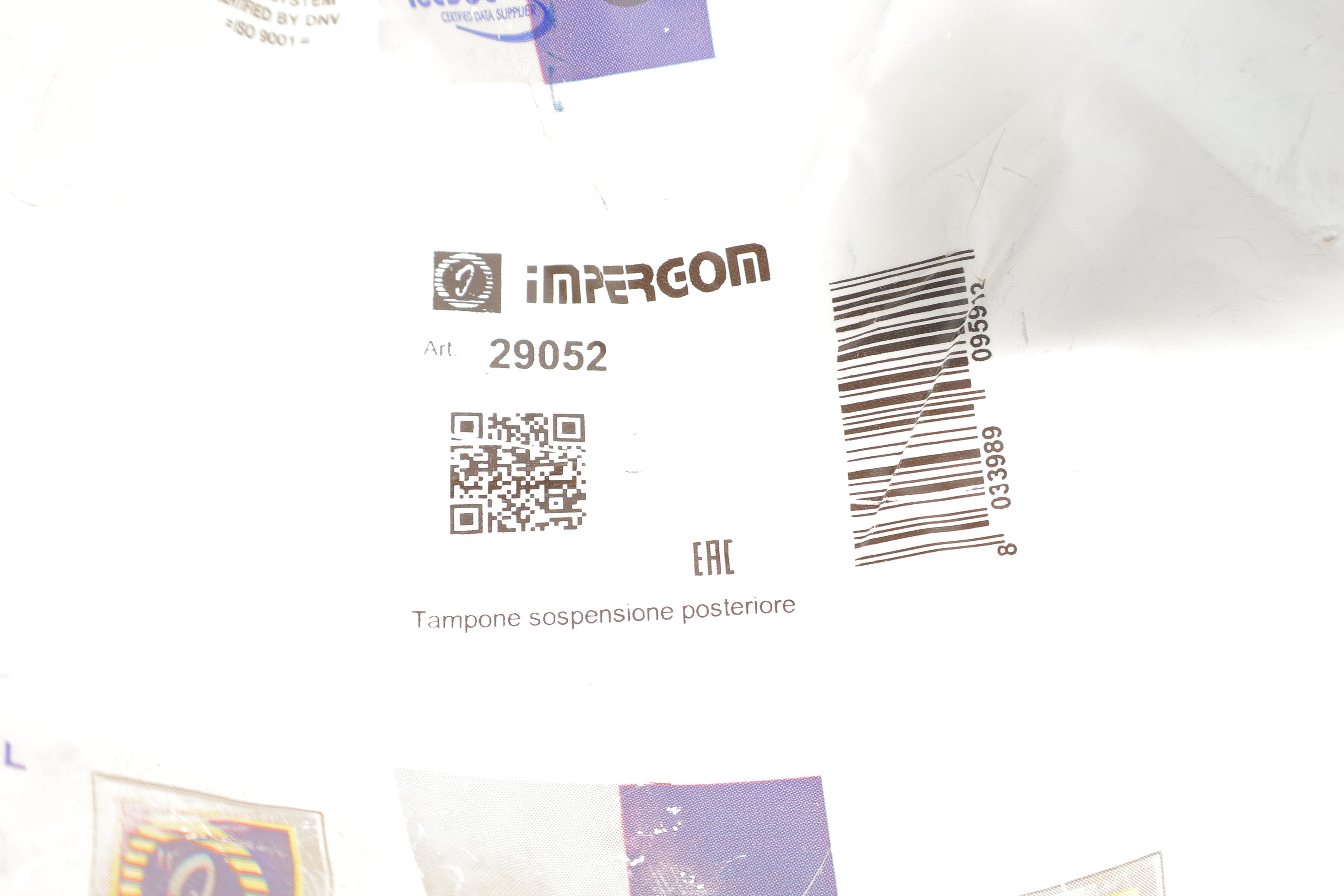 Відбійник ресори (задньої) Fiat Doblo 1.2-1.6/1.9JTD 01-