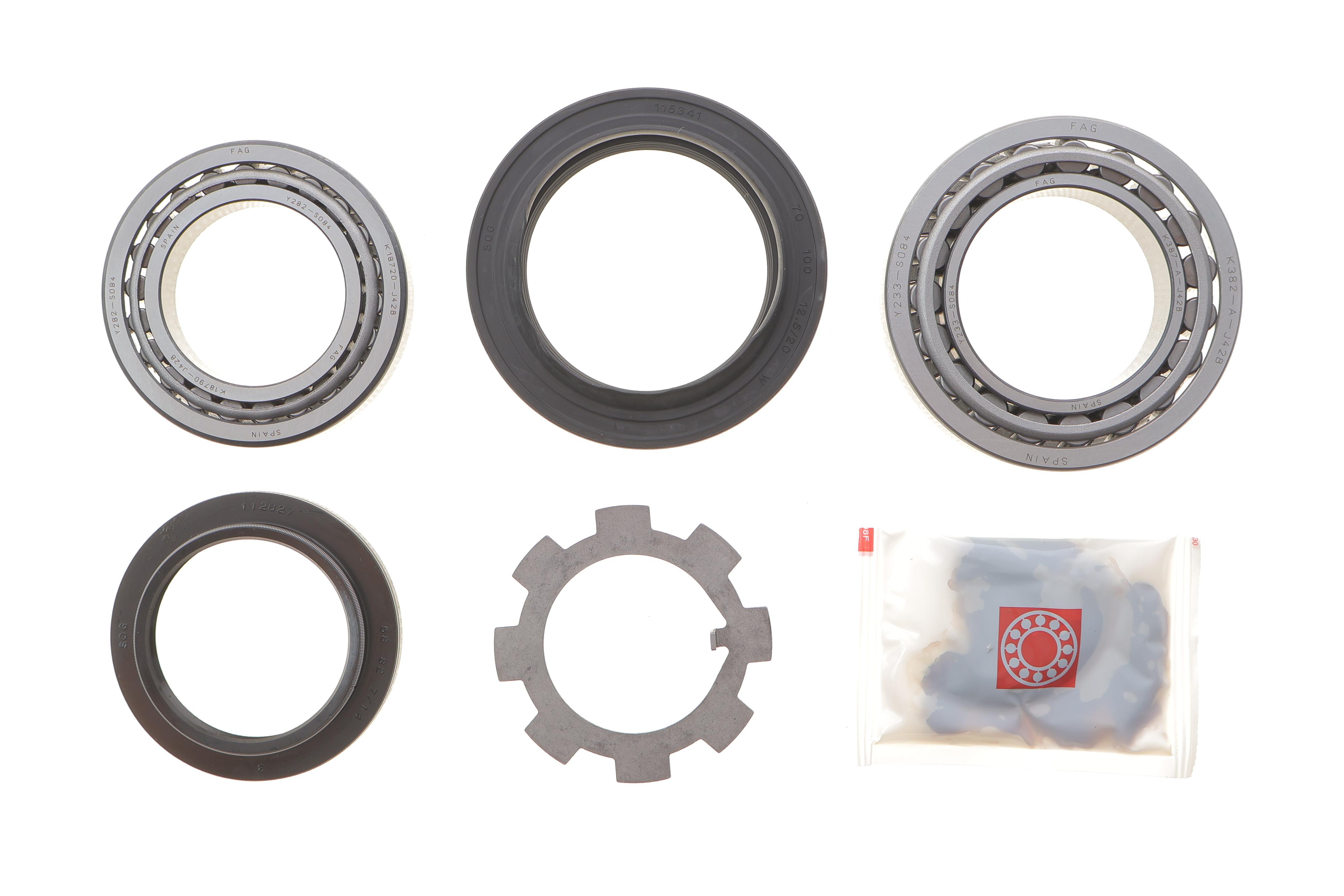 Підшипник маточини (задньої) Ford Transit 86-00 (спарка)