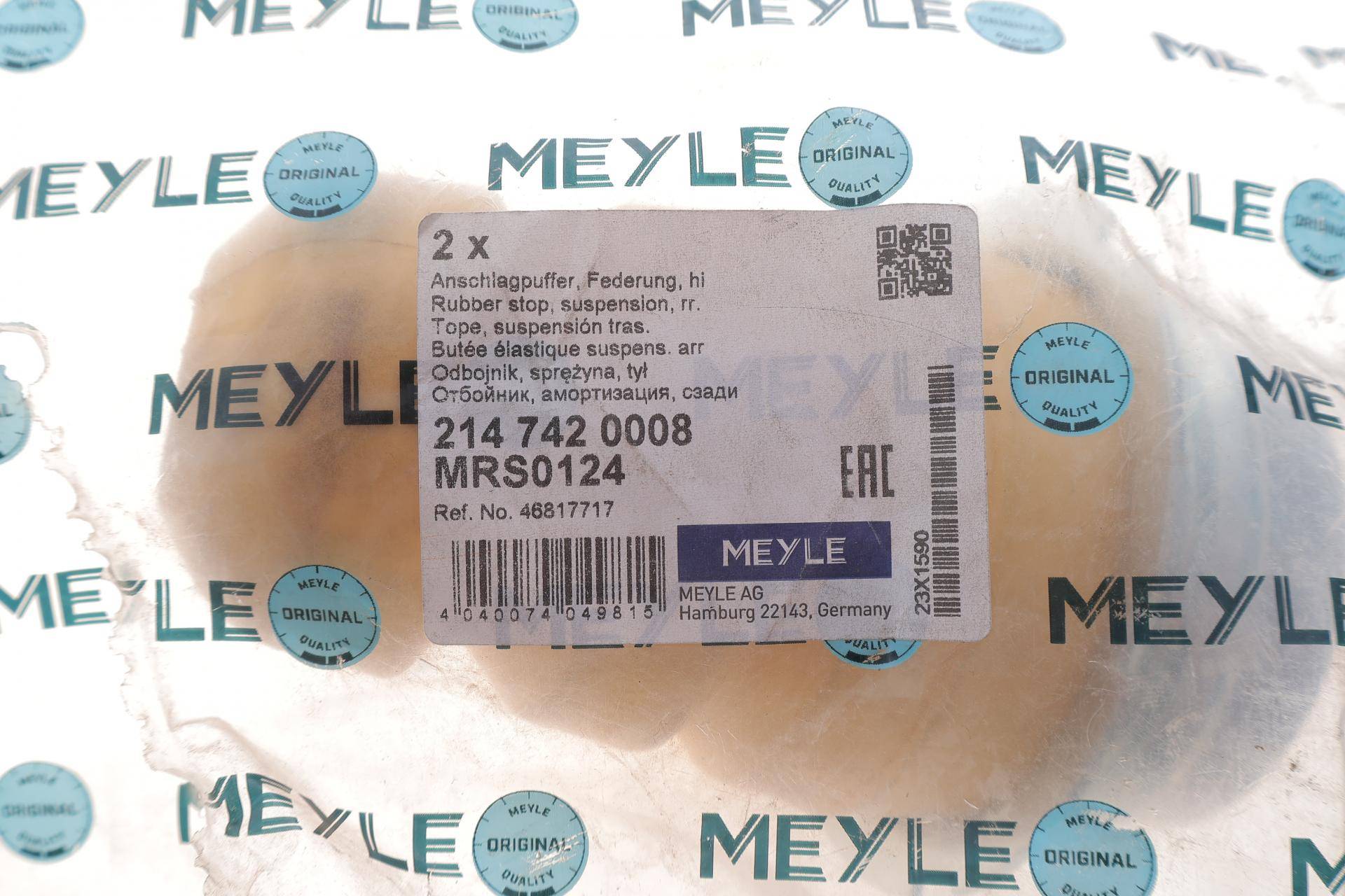 Відбійник амортизатора (заднього) Fiat Doblo 01- (вис.154мм)