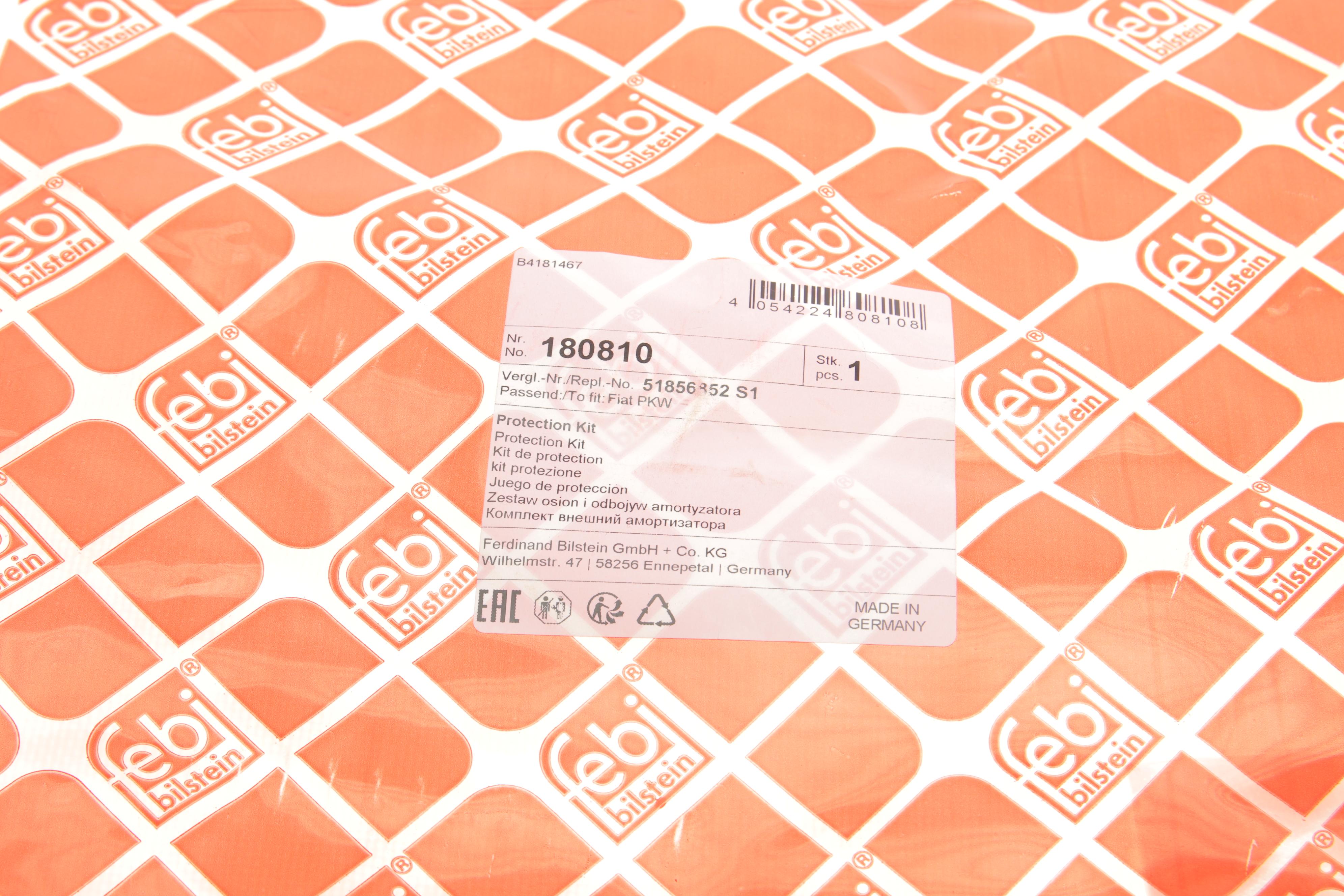 Пильовик + відбійник амортизатора (переднього) Fiat Panda 1.1/1.3 03- (к-кт 2шт)