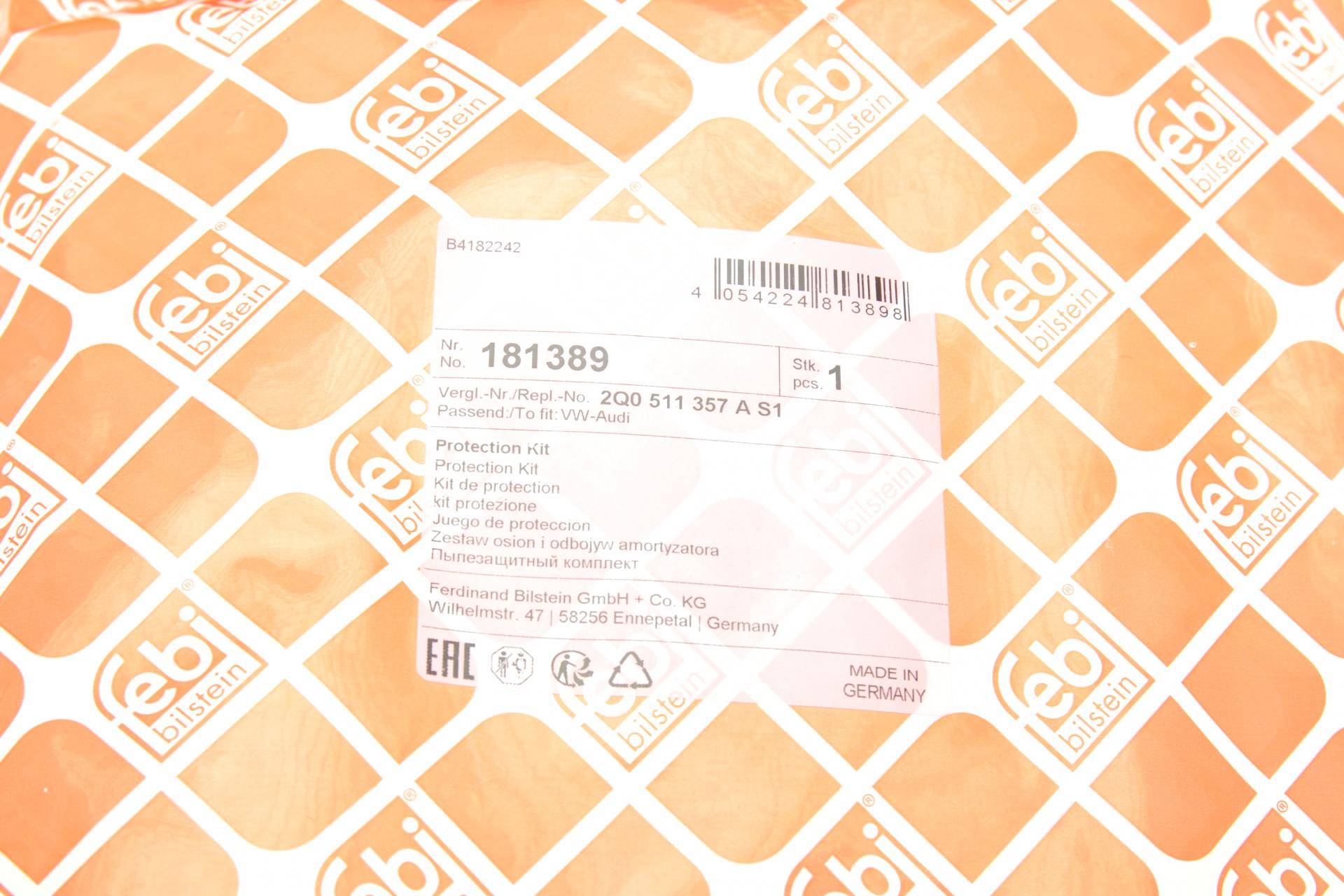 Пильовик + відбійник амортизатора (заднього) Audi A1/Skoda Kamiq/Scala 18- (к-кт 2 шт.)