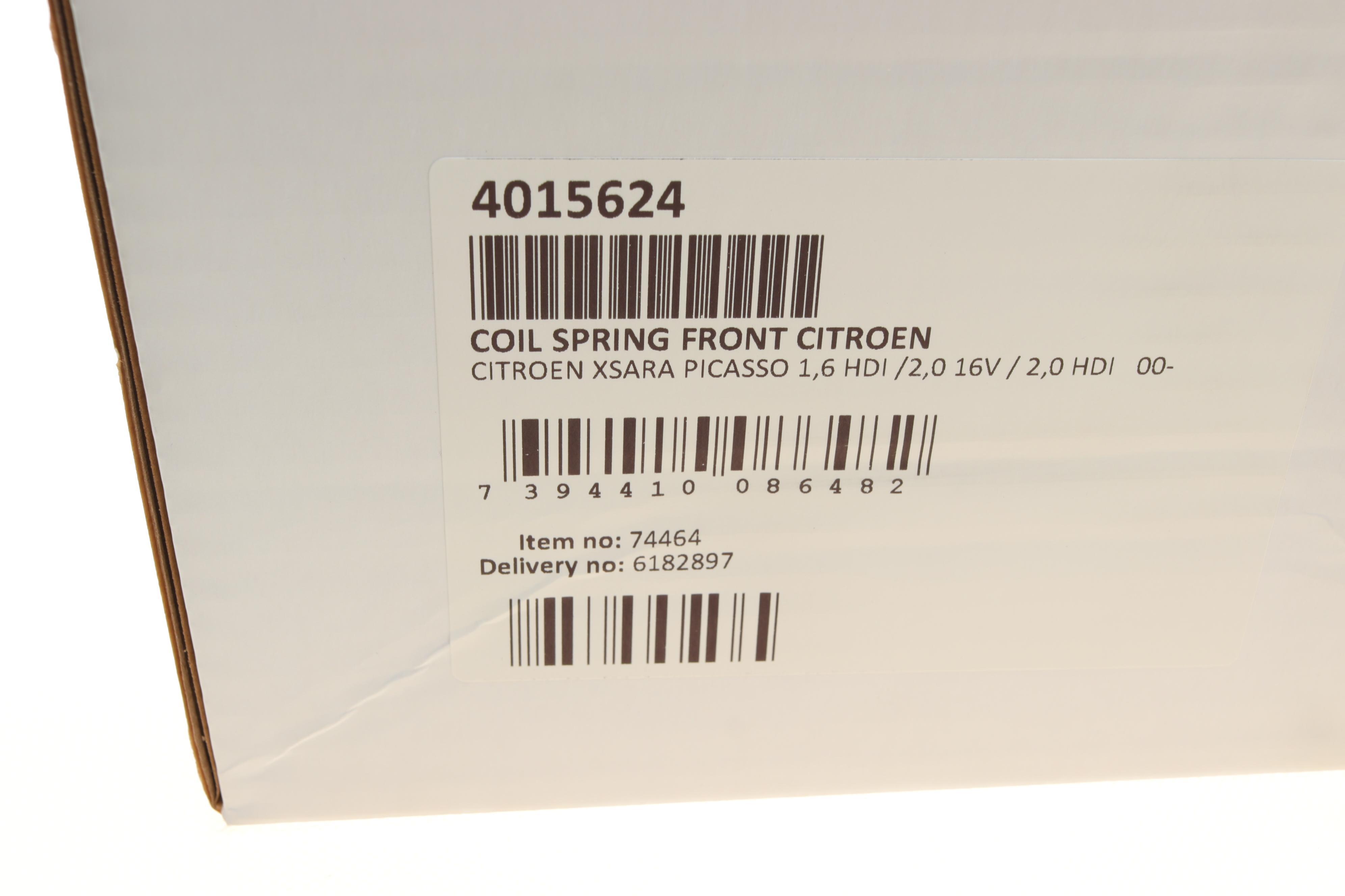 Пружина (передня) Citroen Xsara Picasso 1.6 HDi/2.0 16V/2.0HDi 99-12 (вен)