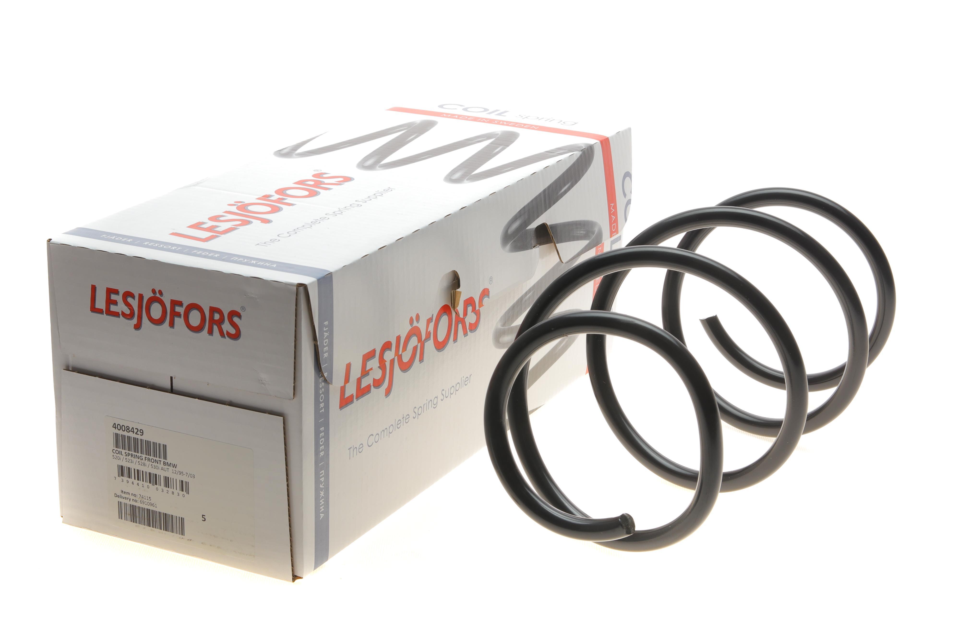 Пружина (передня) BMW 5 (E39) 520d/520i/523i/525i/528i/530i 96-04 АКПП (седан/універсал)(без М-тех)