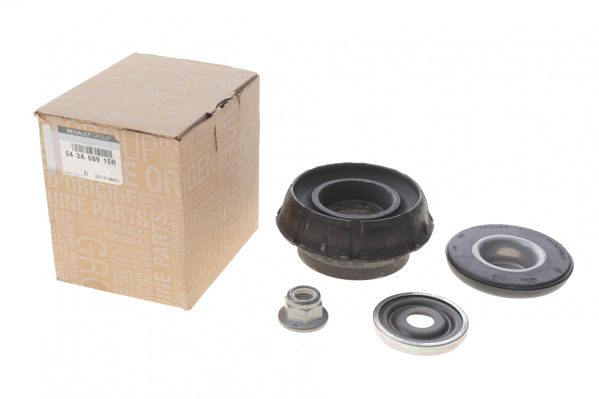 Подушка амортизатора (переднього) + підшипник Renault Duster/Logan 04-