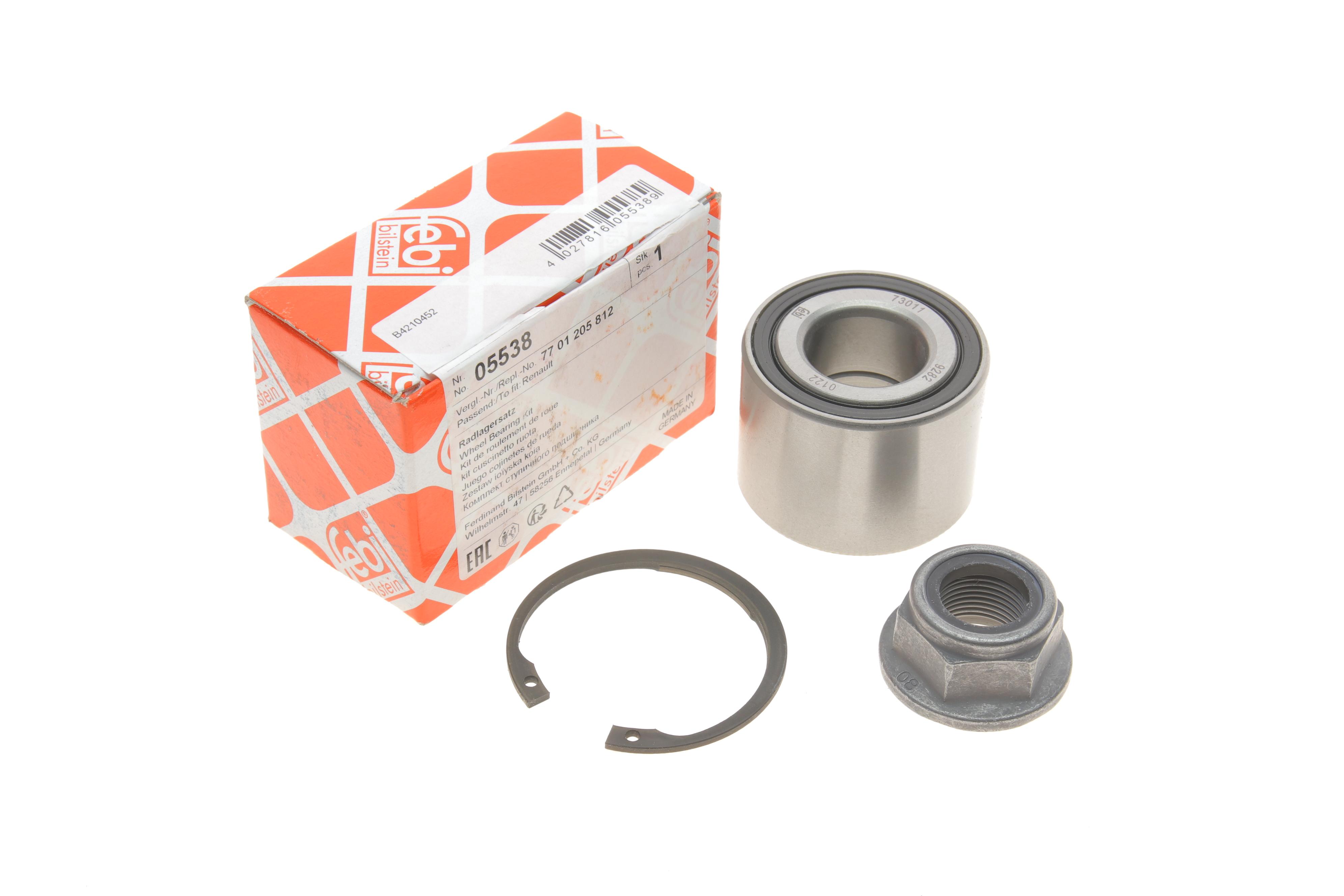 Підшипник маточини (задньої) Renault Megane/Clio 01- (25x52x37)