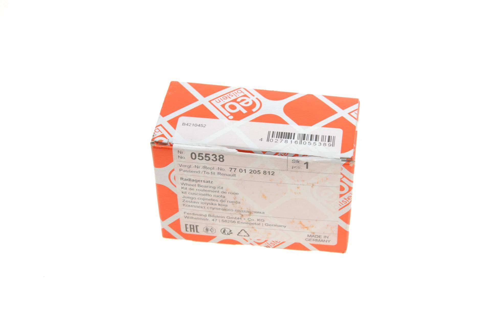 Підшипник маточини (задньої) Renault Megane/Clio 01- (25x52x37)