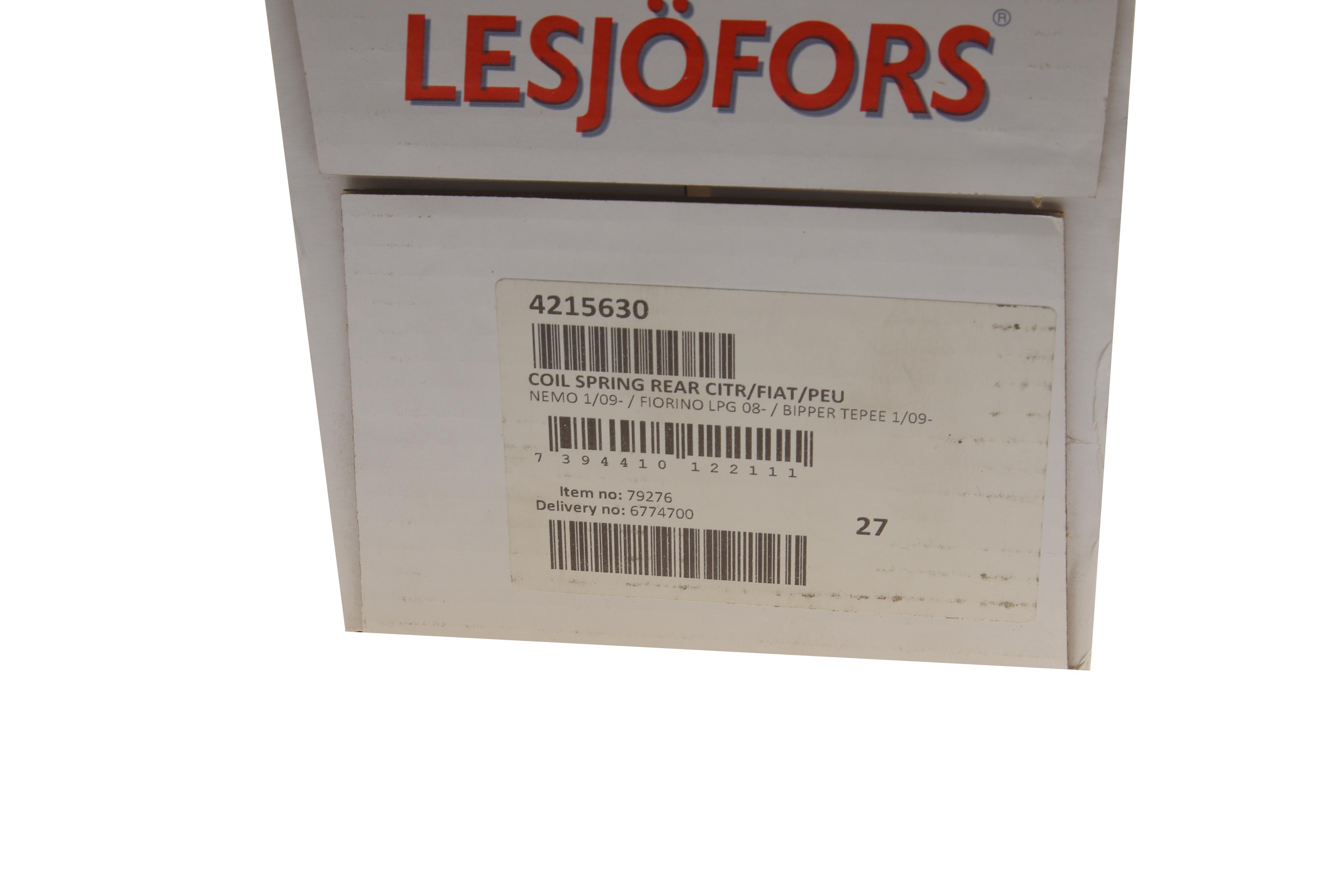 Пружина (задня) Citroen Nemo/Peugeot Bipper 1.3HDi/1.4/HDi 09- (вен)/Fiat Fiorino 1.4 08- (фургон)