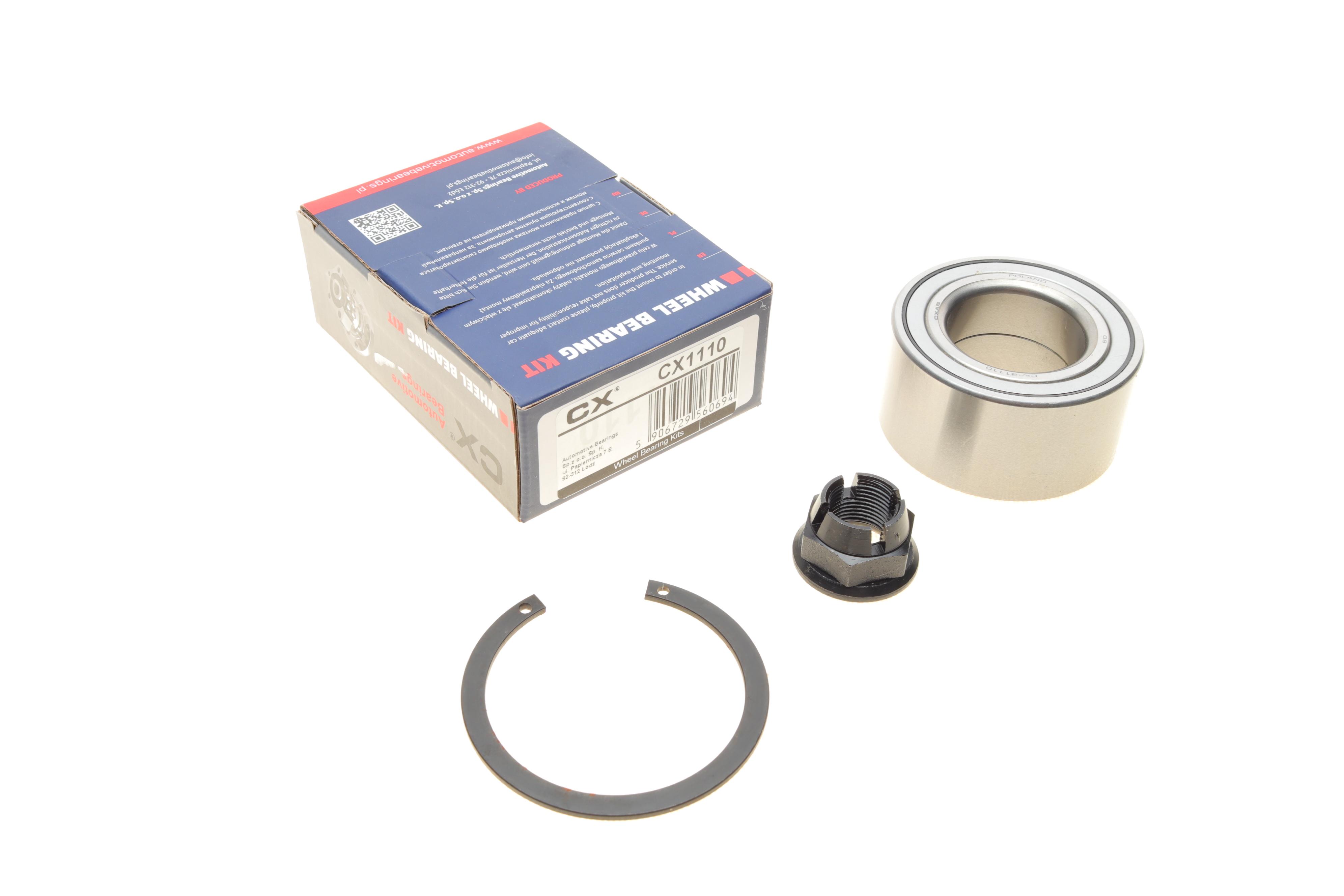 Підшипник маточини (задньої) Dacia Duster 4x4 1.5dCi/1.6 10-