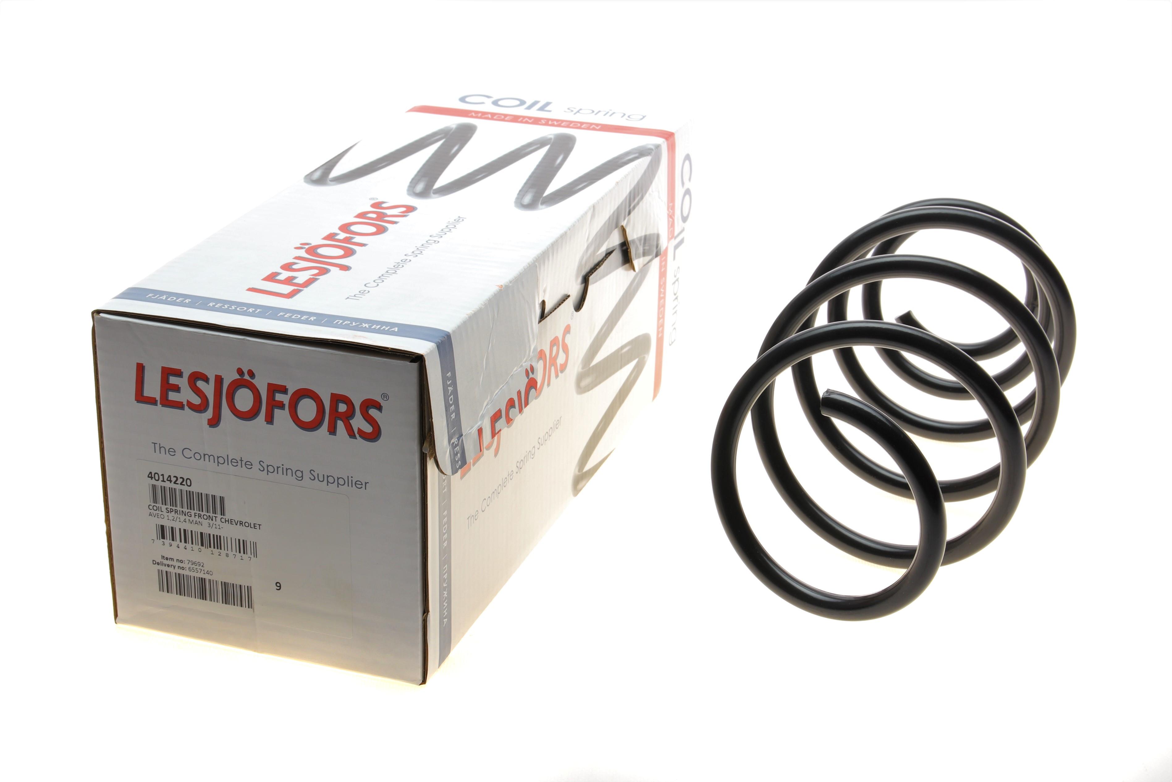 Пружина (передня) Chevrolet Aveo 1.2/1.4 11- (хетчбек/седан)