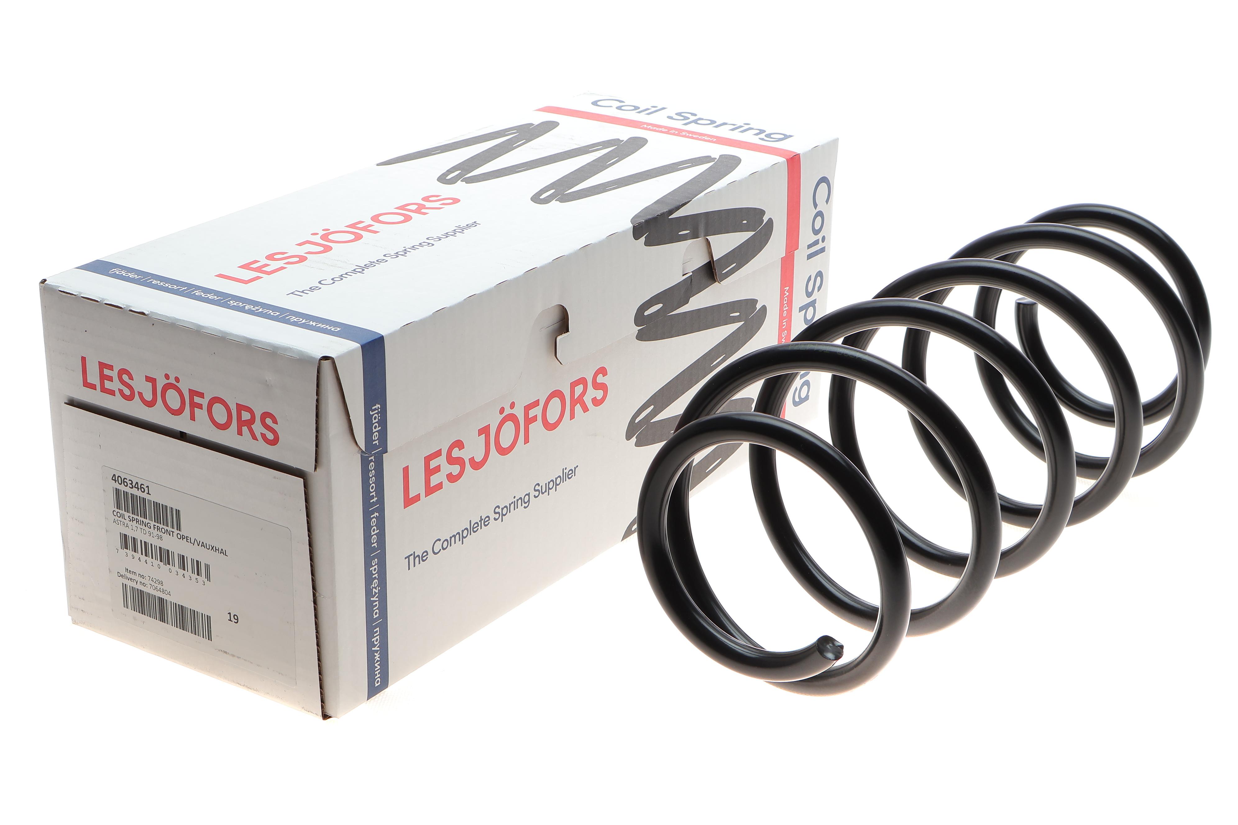 Пружина (передня) Opel Astra F 1.7 TD 91-99 (седан/універсал/хетч./фургон)