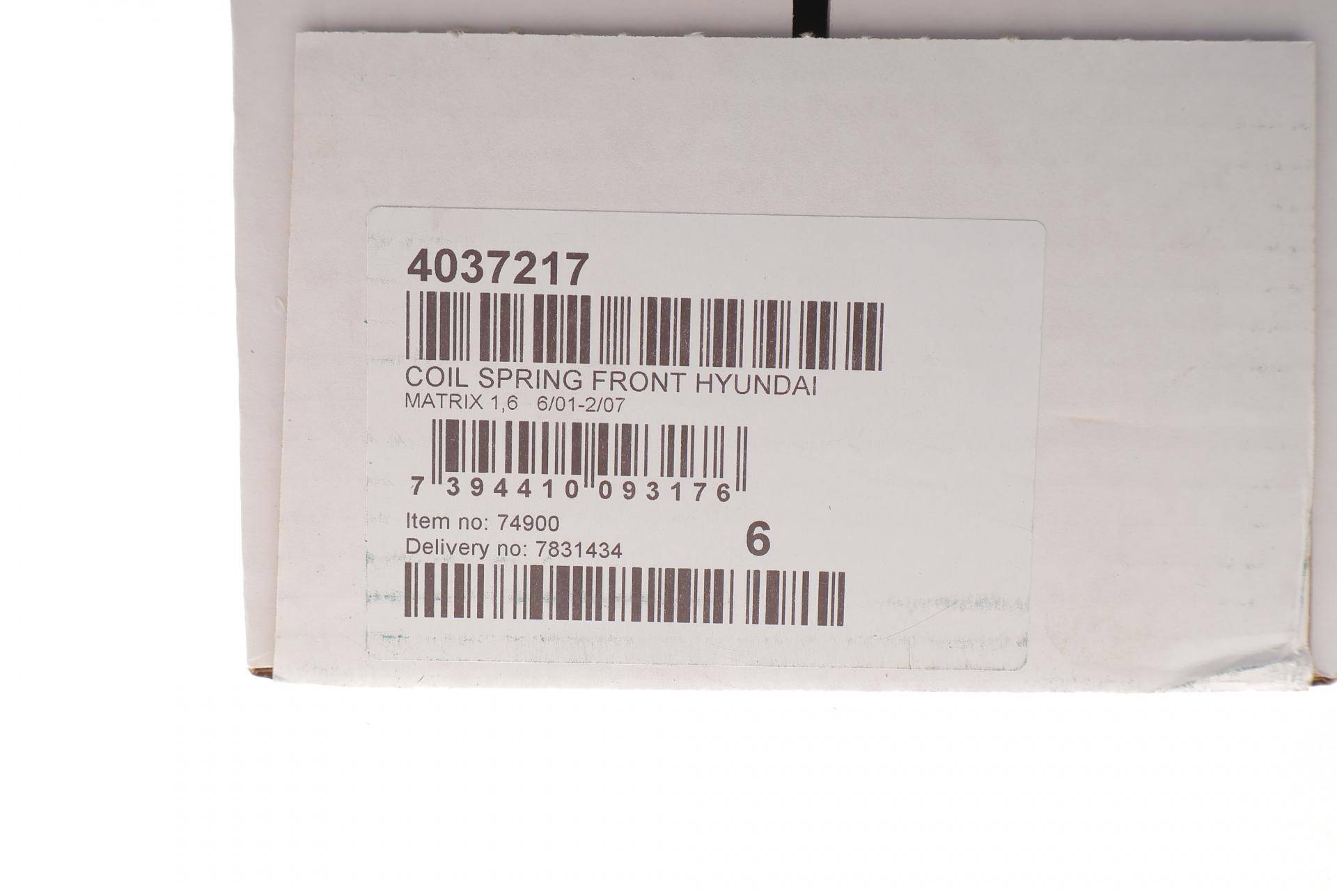 Пружина (передня) Hyundai Matrix 1.6 01-10 (вен)