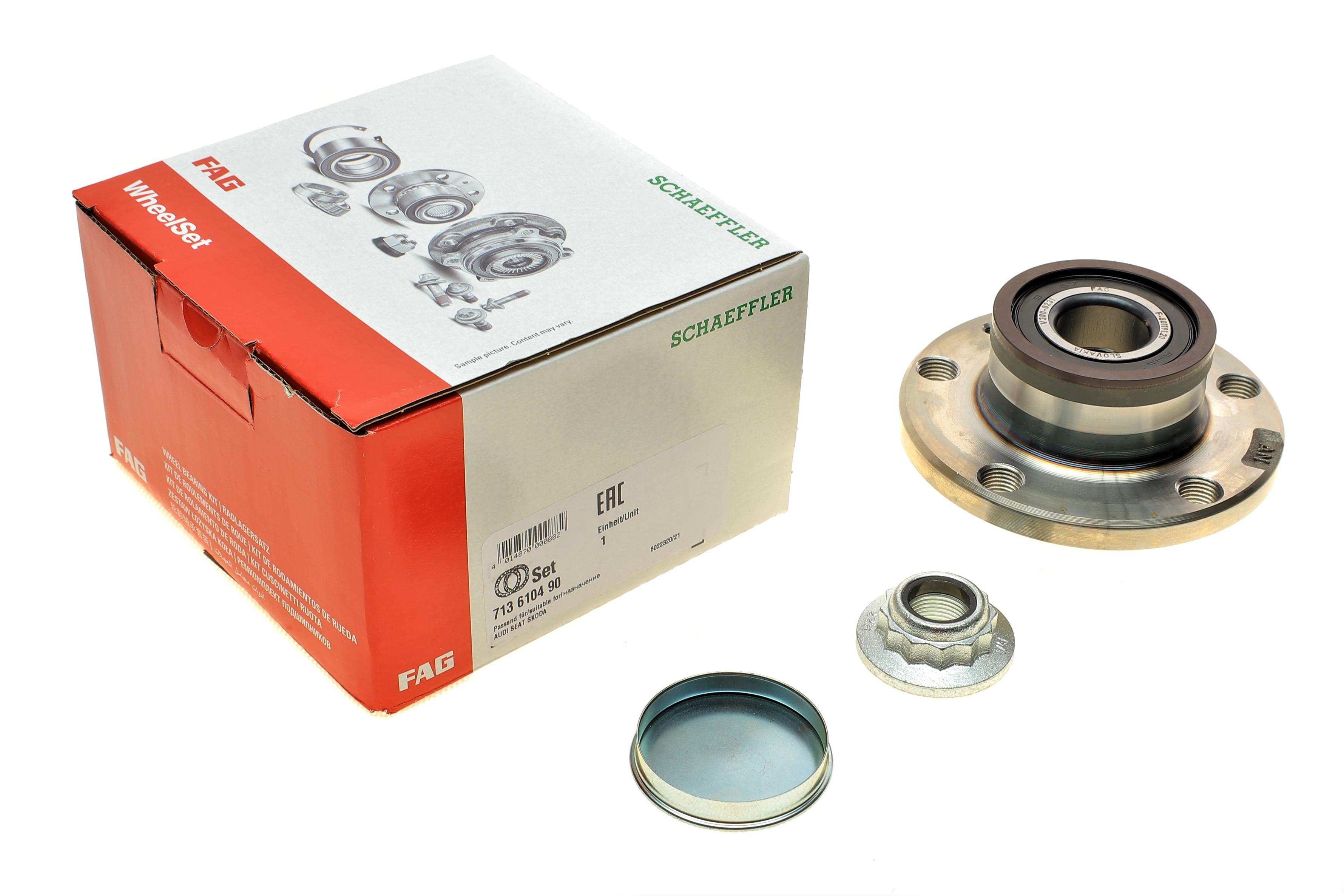 Підшипник маточини (задньої) Skoda Fabia 99-/VW Polo 01-