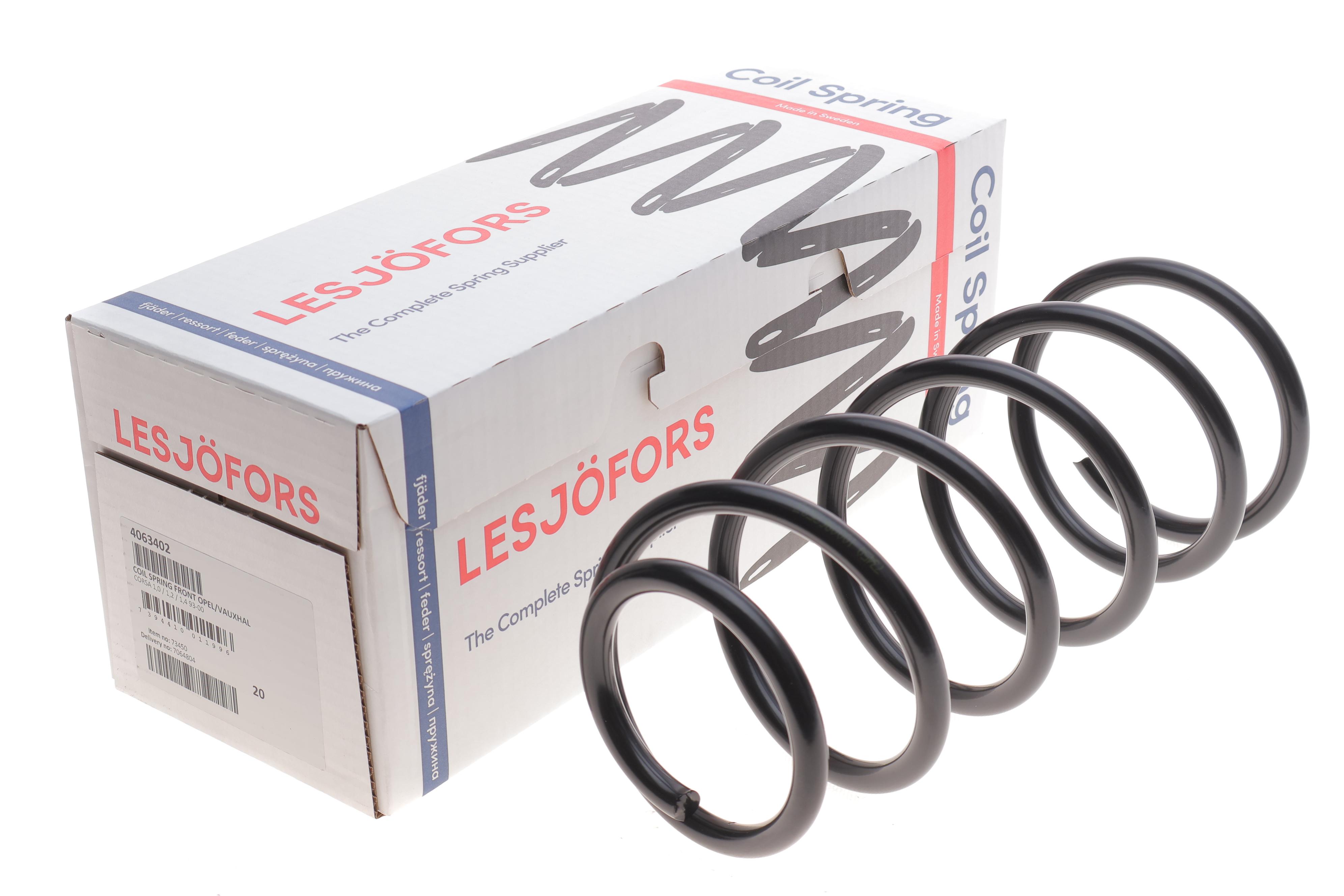 Пружина (передня) Opel Corsa B 1.0-1.4 93-01 (хетчбек)