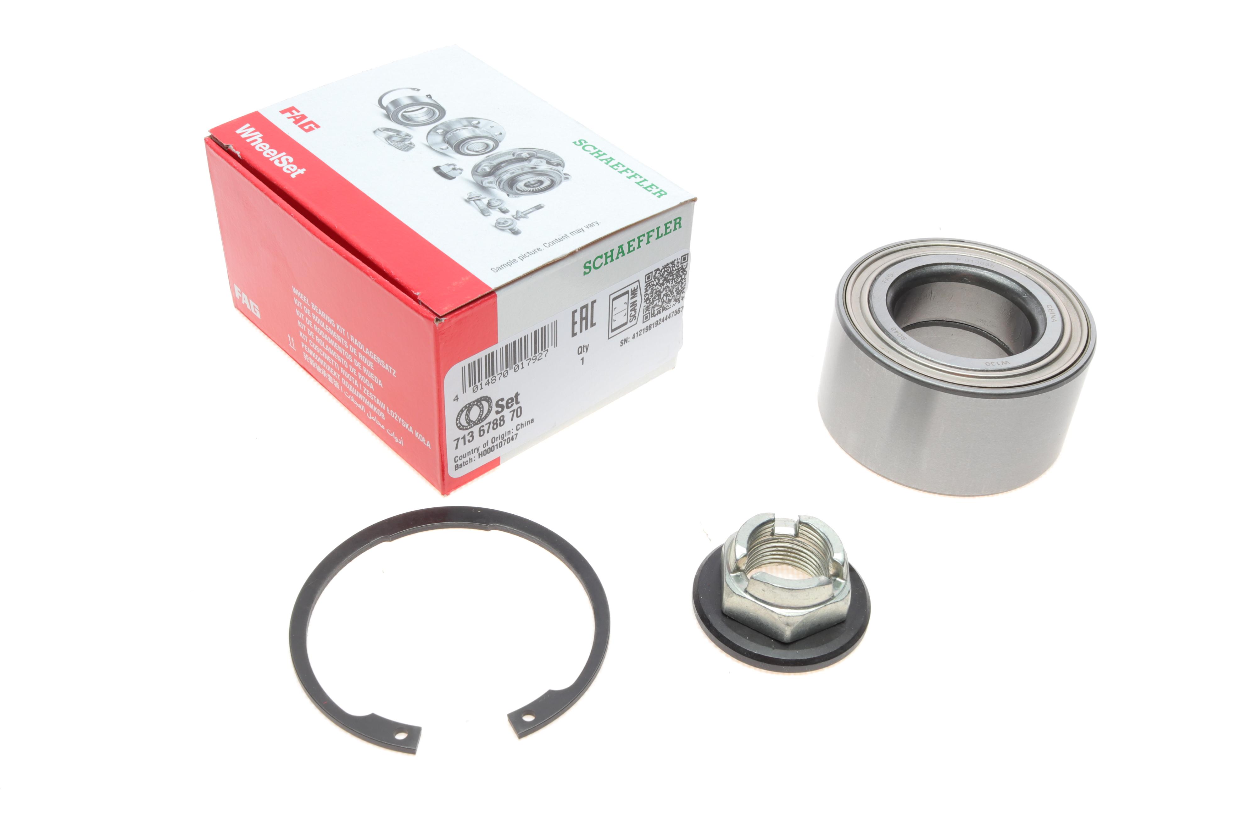 Підшипник маточини (передньої) Ford Connect 02-13 (+ABS)