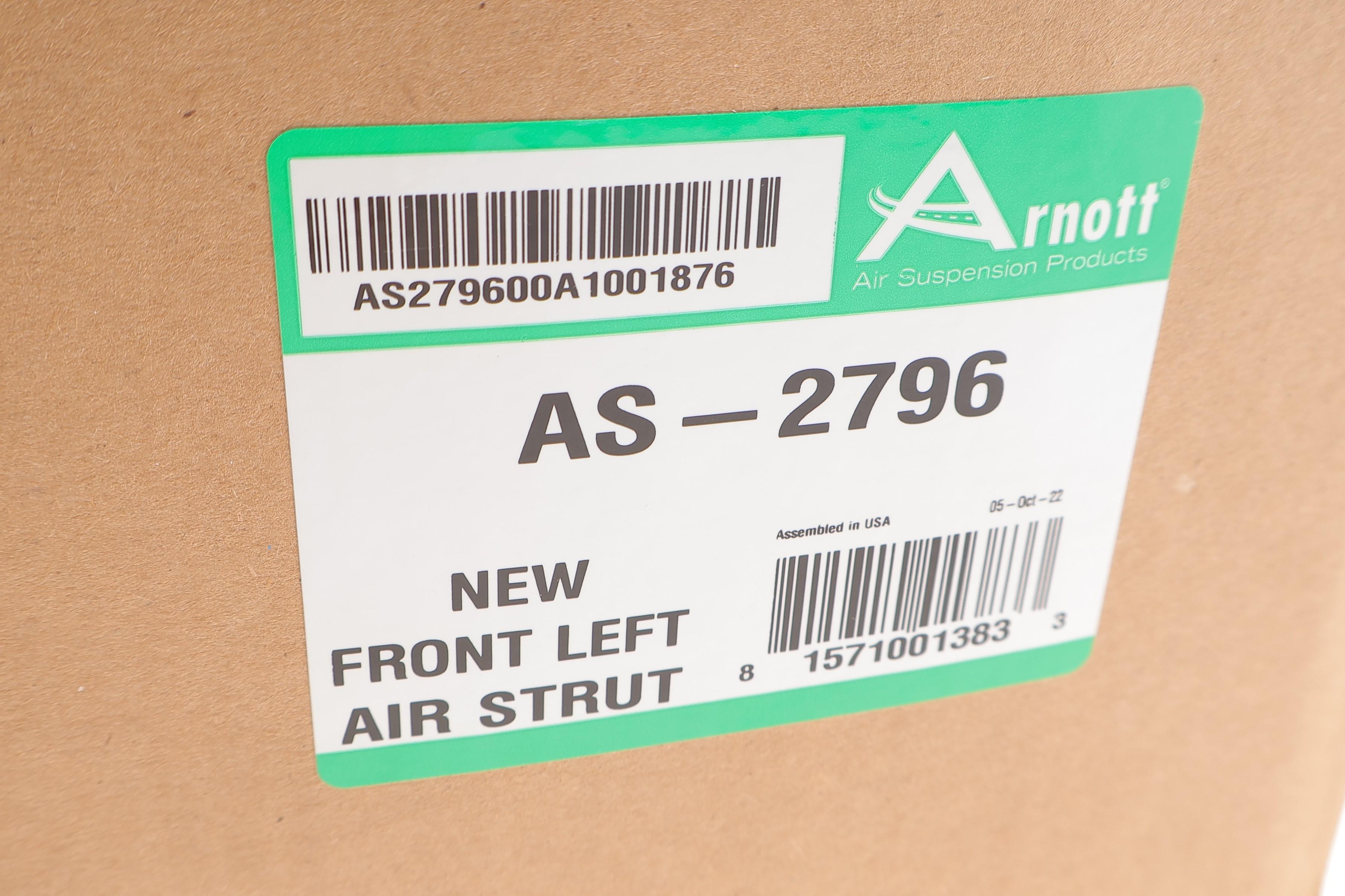 Амортизатор (передній) Land Rover Range Rover 02-12 (L) (пневмо)