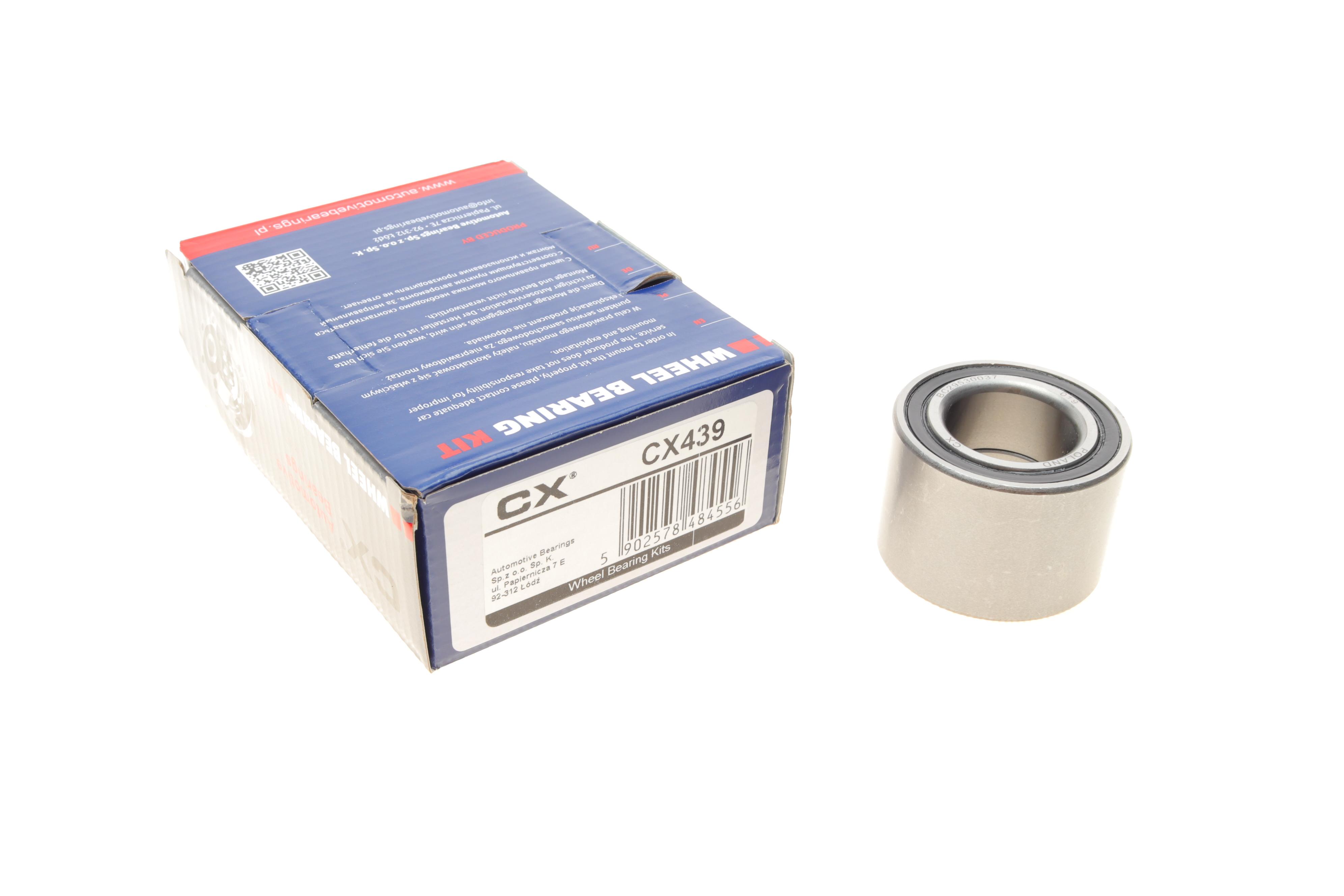 Підшипник маточини (задньої) Ford Fiesta 01- (29x53x37) (+ABS)