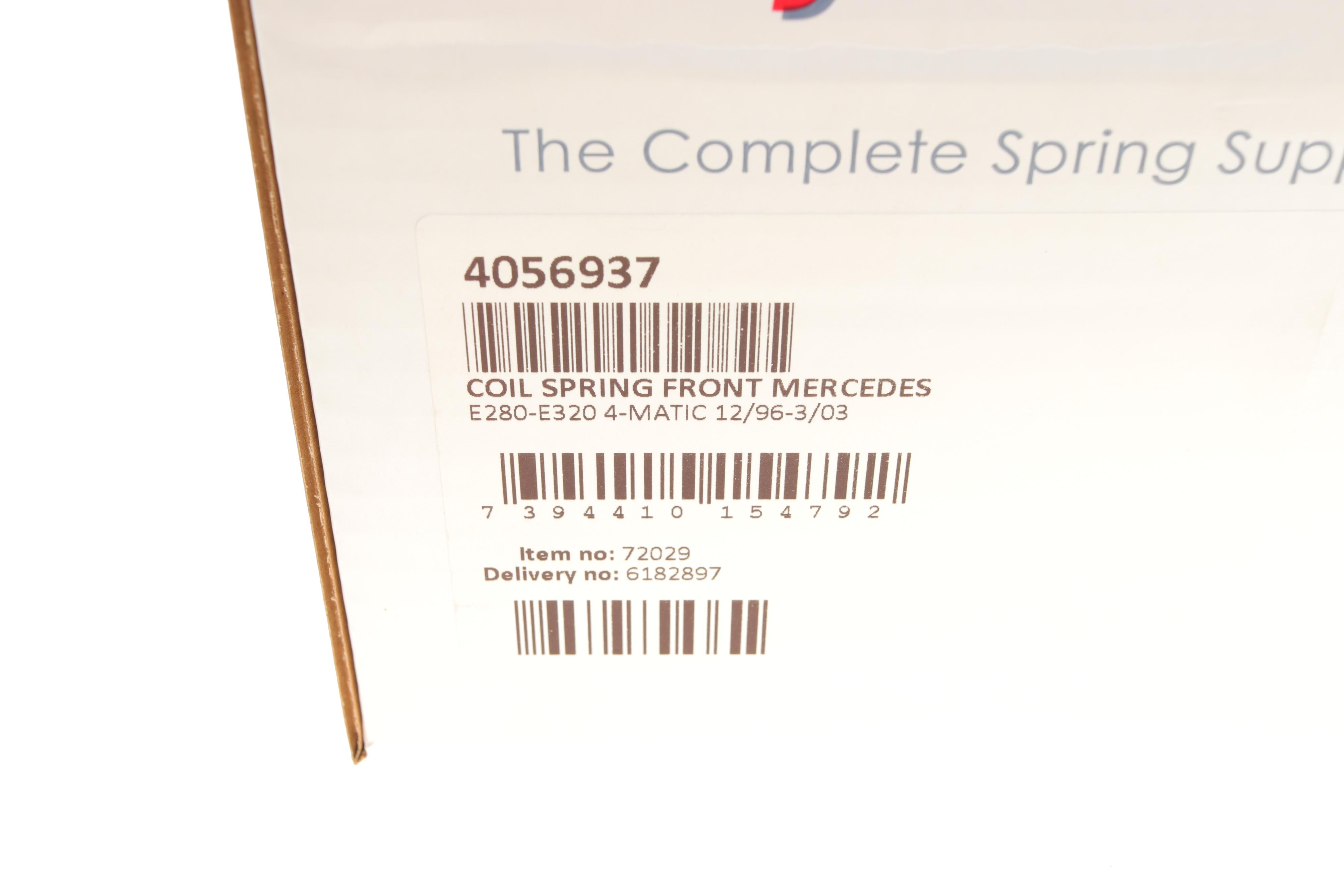 Пружина (передня) MB E-class (W210) E280/E320 4-matic 96-03 (седан/унив) (Classic/Elegance)