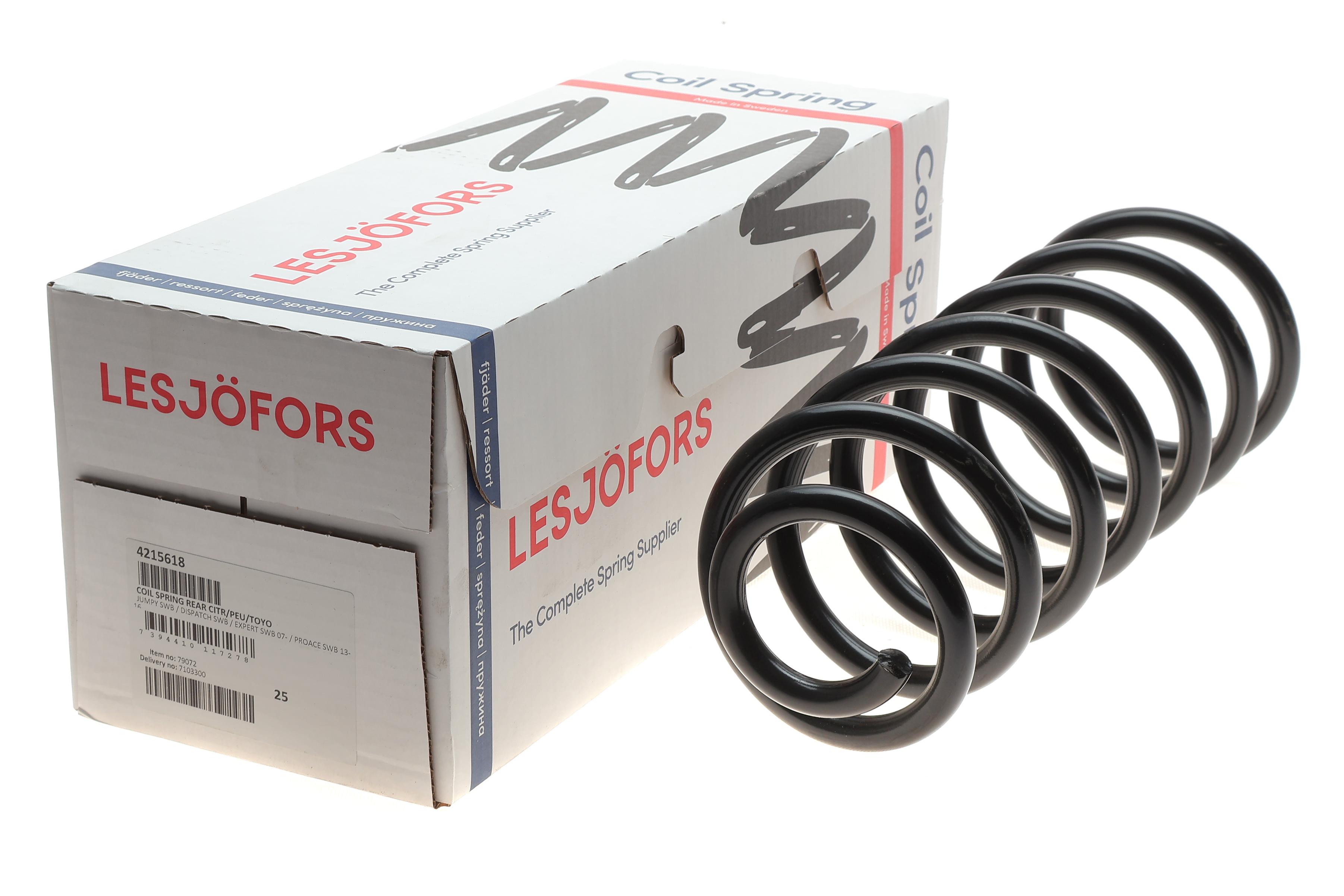 Пружина (задня) Citroen Jumpy 1.6HDi/2.0HDi/2.0i 07- (фургон) (коротка колёс.база)