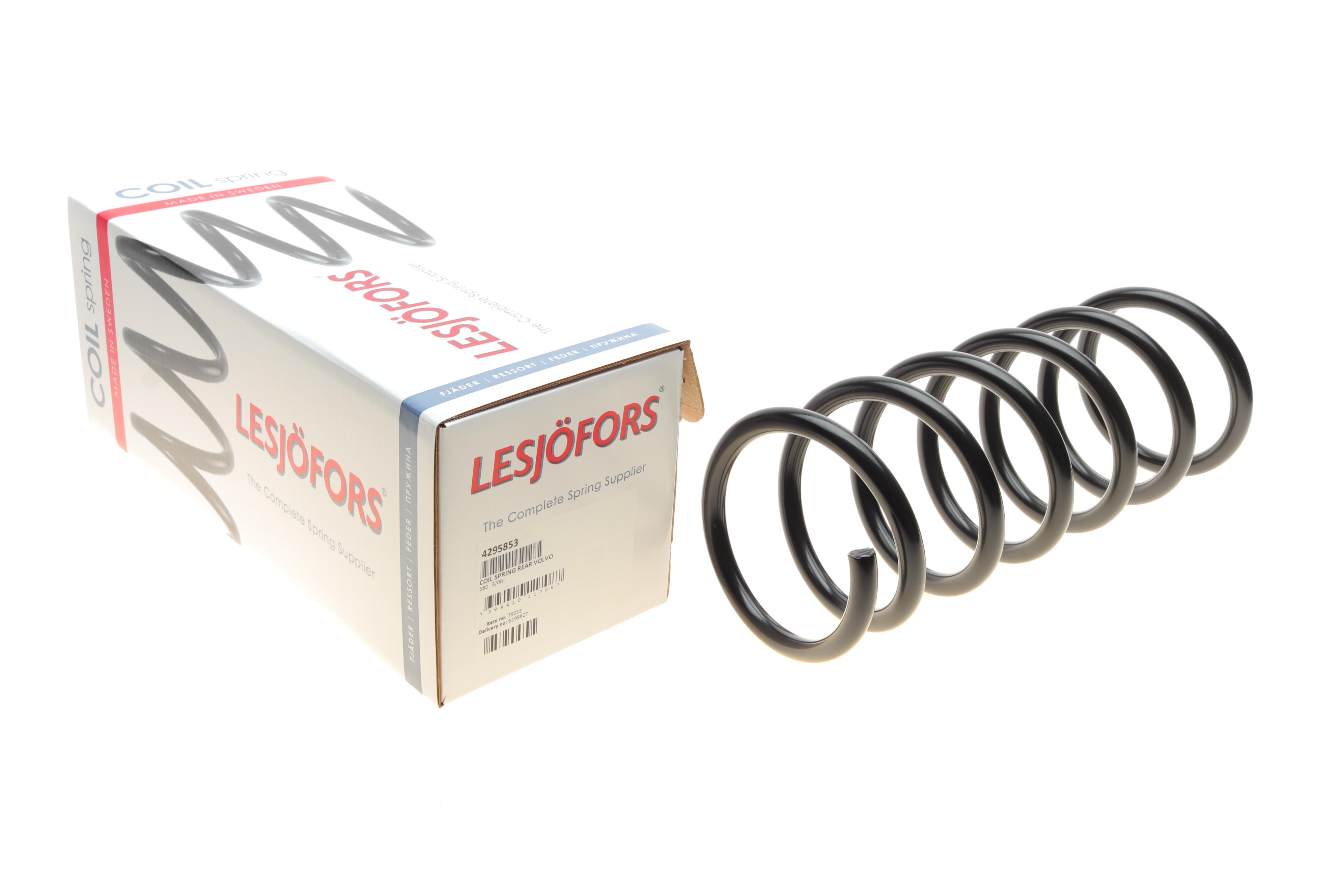 Пружина (задня) Volvo S80 2.0/TDI/2.4D/2.5T/3.2 06-16 (седан) (без с-ми рег.дор.просвіту) (крiм:Four-C)