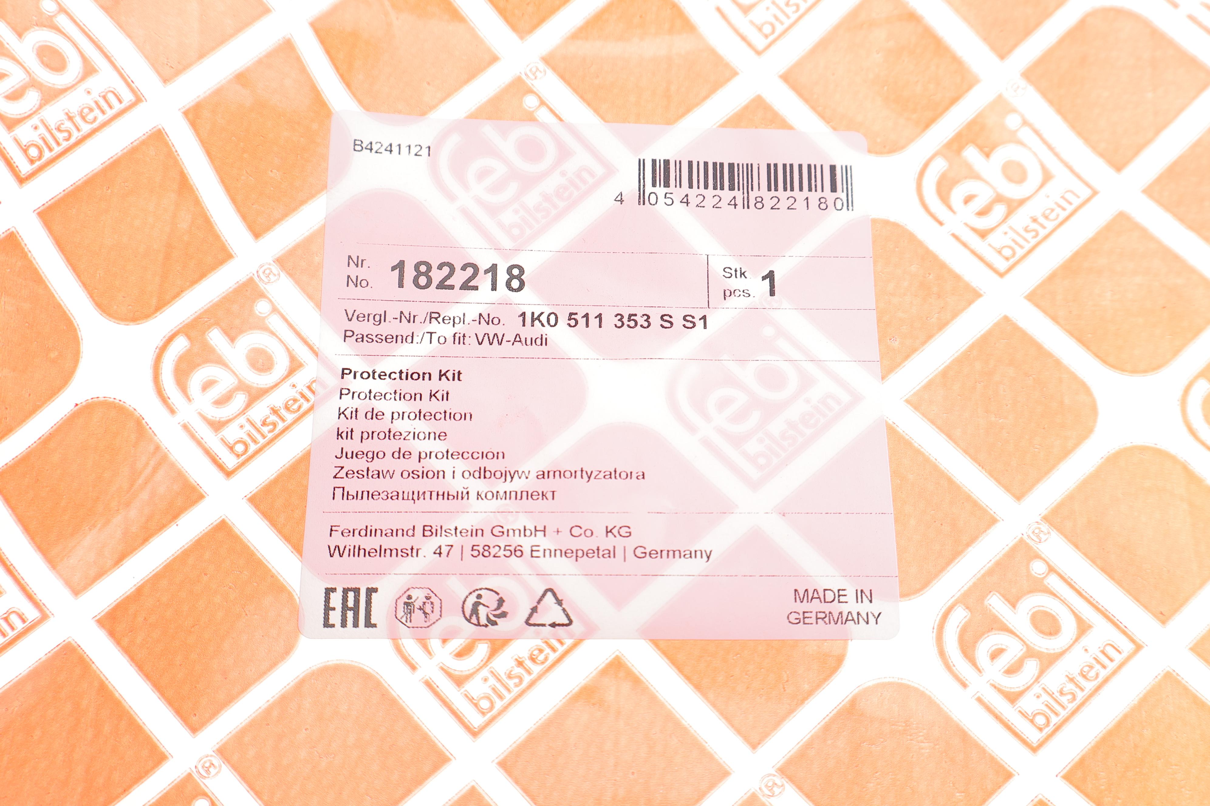 Пильник + відбійник амортизатора (заднього) Seat Leon/Audi A3 03-13 (к-кт 2шт)