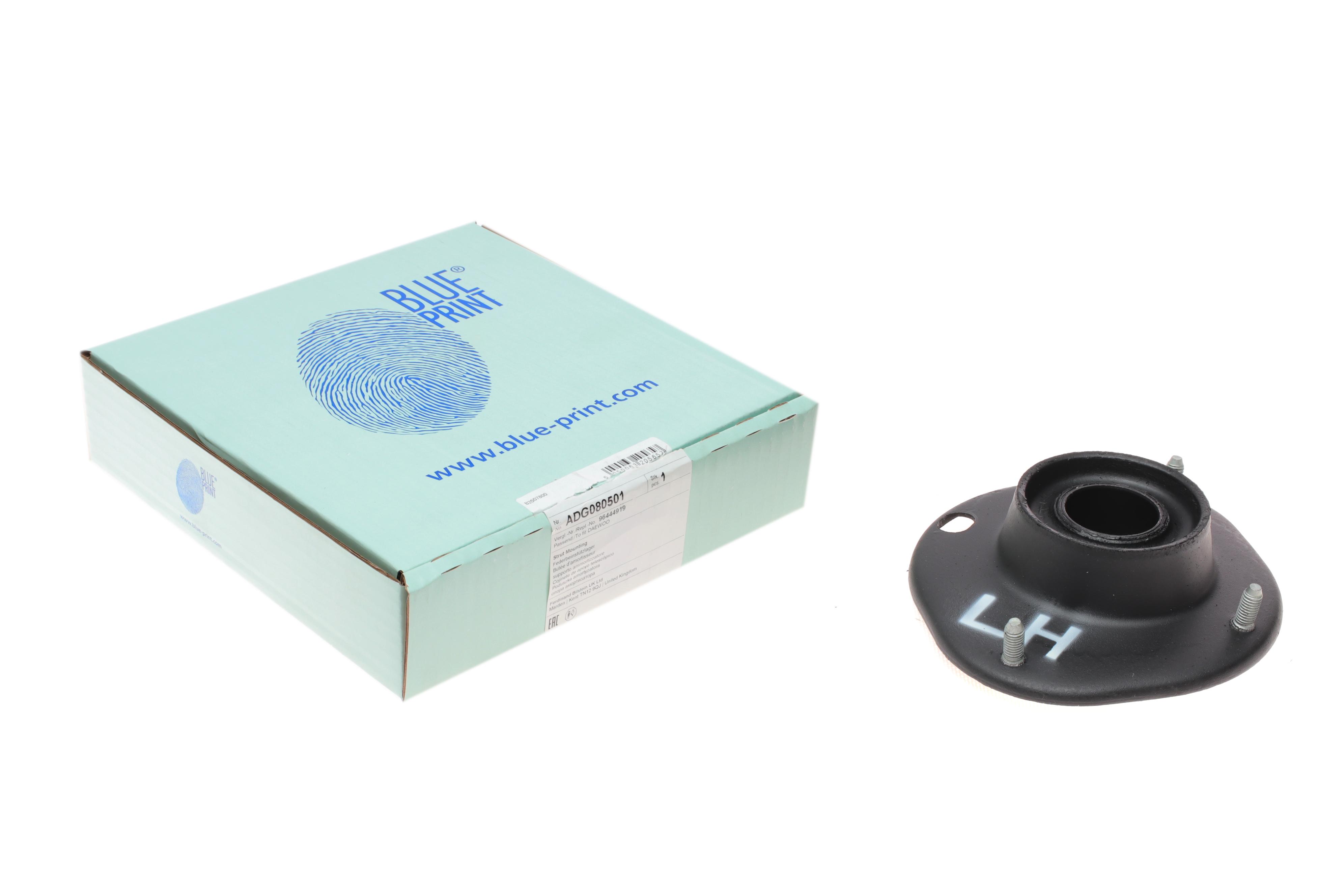 Подушка амортизатора (переднього) + підшипник Daewoo Lanos 97-/Chevrolet Lanos 99-18 (L)