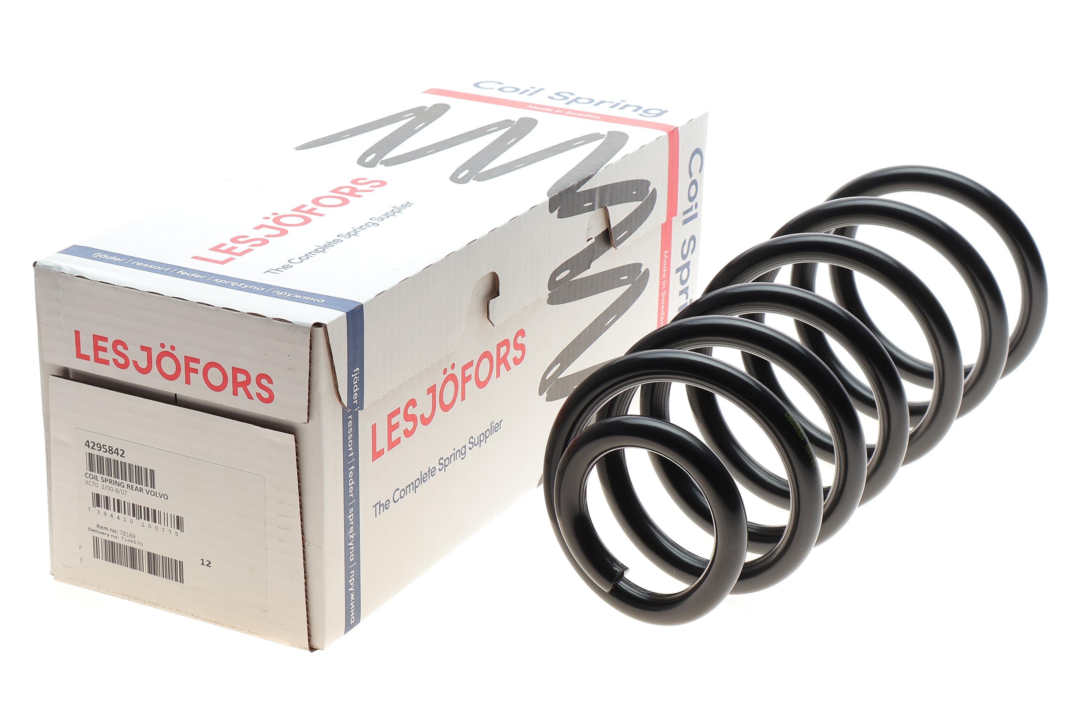 Пружина (задня) Volvo XC70 2.4-2.5T/2.4 D AWD 00-07 (унiв.) (без с-ми рег.дор.прос.) (крім:Four-C)