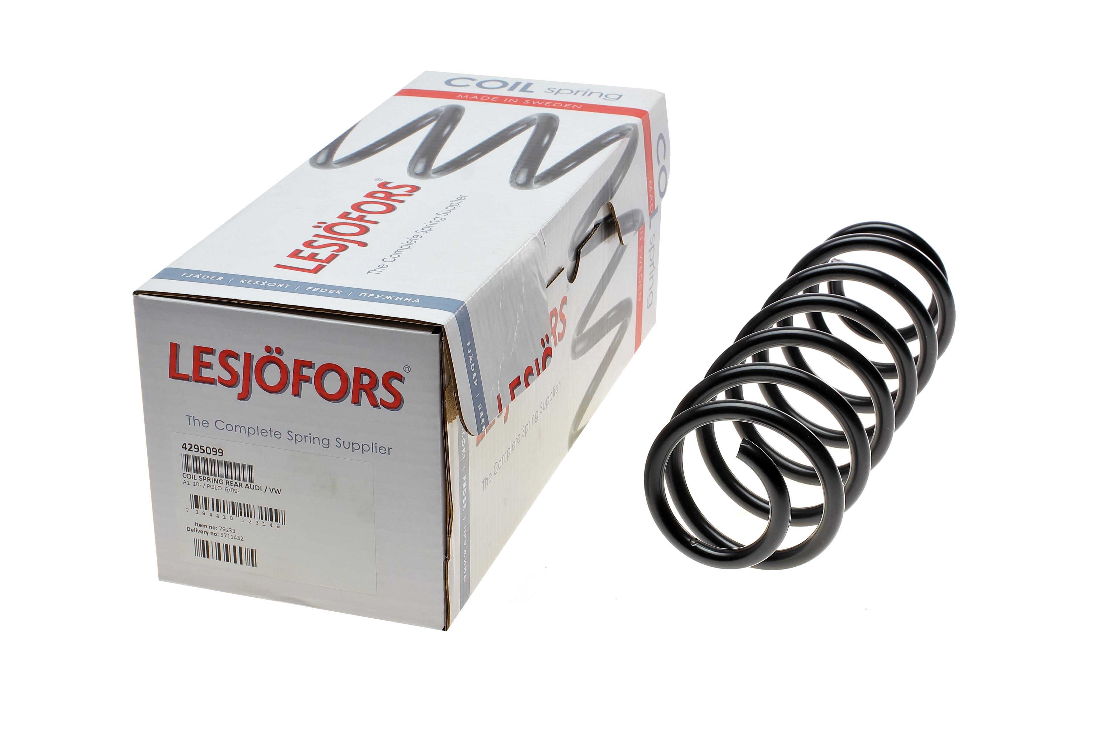 Пружина (задня) VW Polo V 1.0-1.2/TSI/1.4-1.6TDI 09- (накл.з.ч)/Audi A1 1.0-1.4TFSI/1.6-2.0TDI 10-