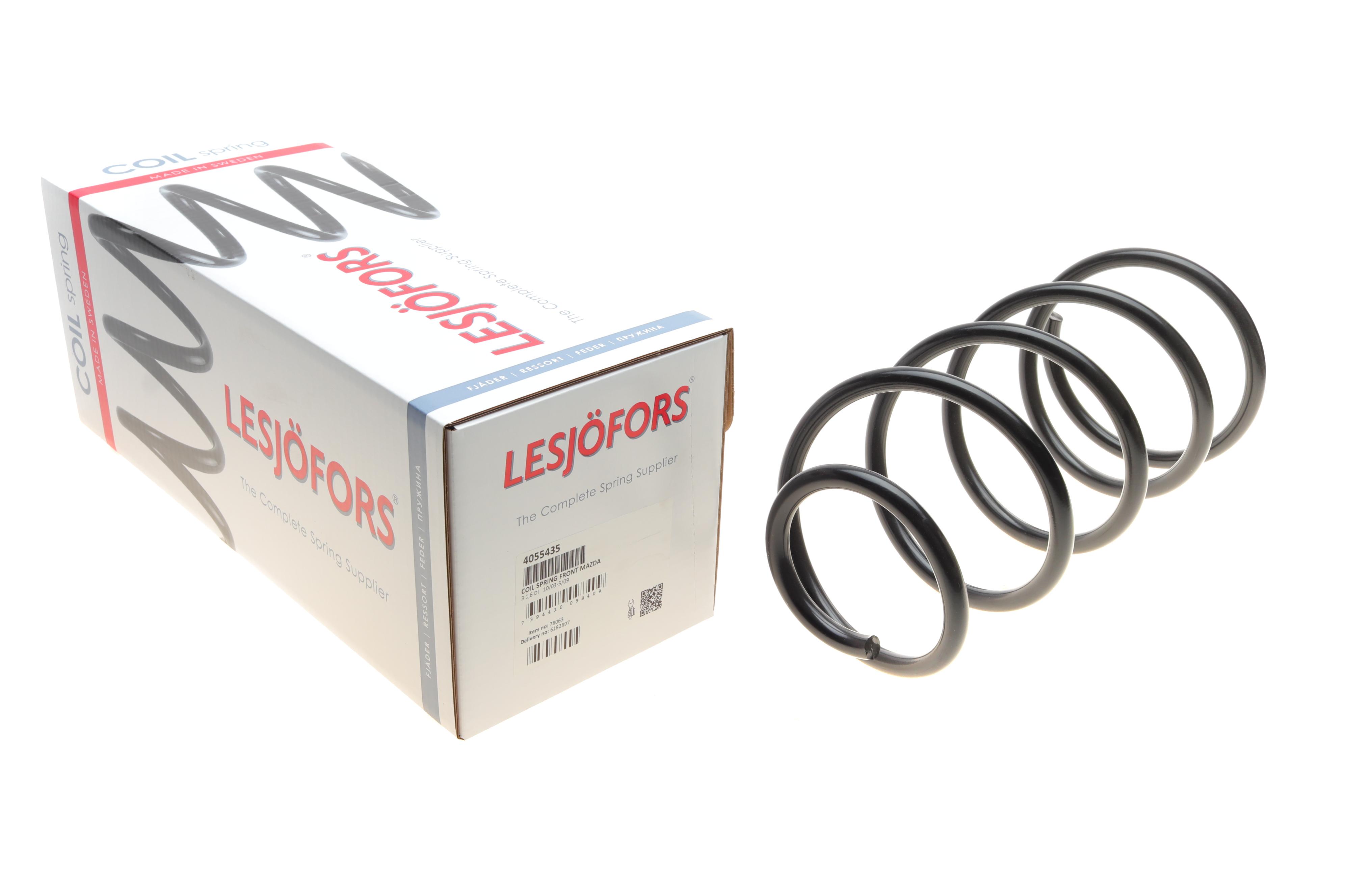 Пружина (передня) Mazda 3 1.6DI Turbo/MZ-CD 04-09 (нах.зад.частина/седан)