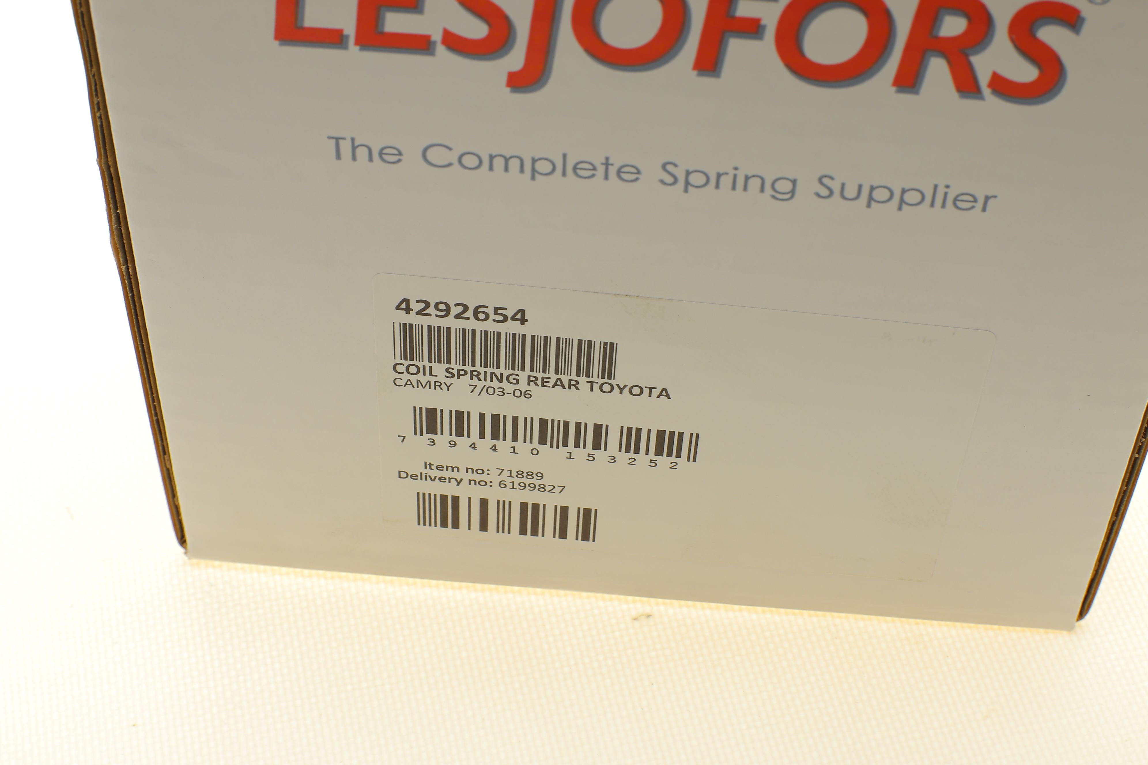 Пружина (задня) Toyota Camry (_V3_) 2.4/3.0 03-06 (седан)