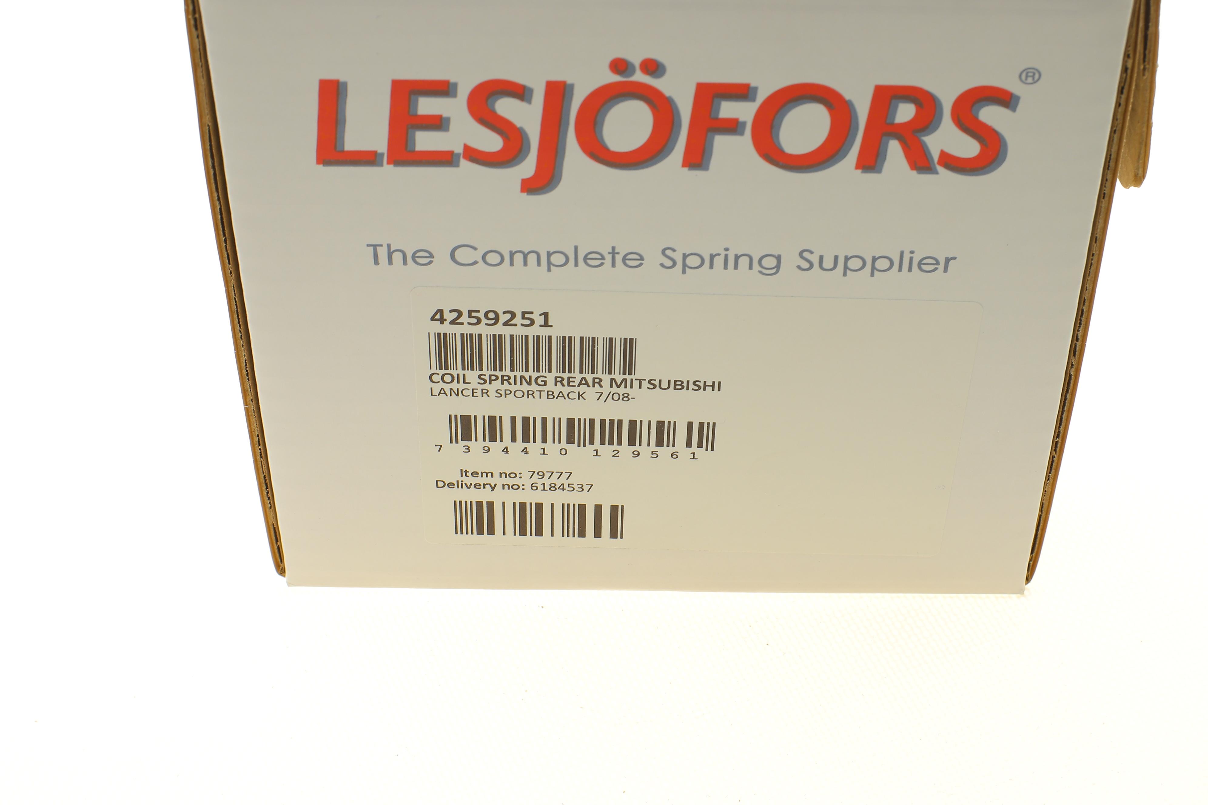 Пружина (задня) Mitsubishi Lancer VIII 1.8Flex/MIVEC 08-10/1.5/2.0DI-D 08- (накл.зад.ч)