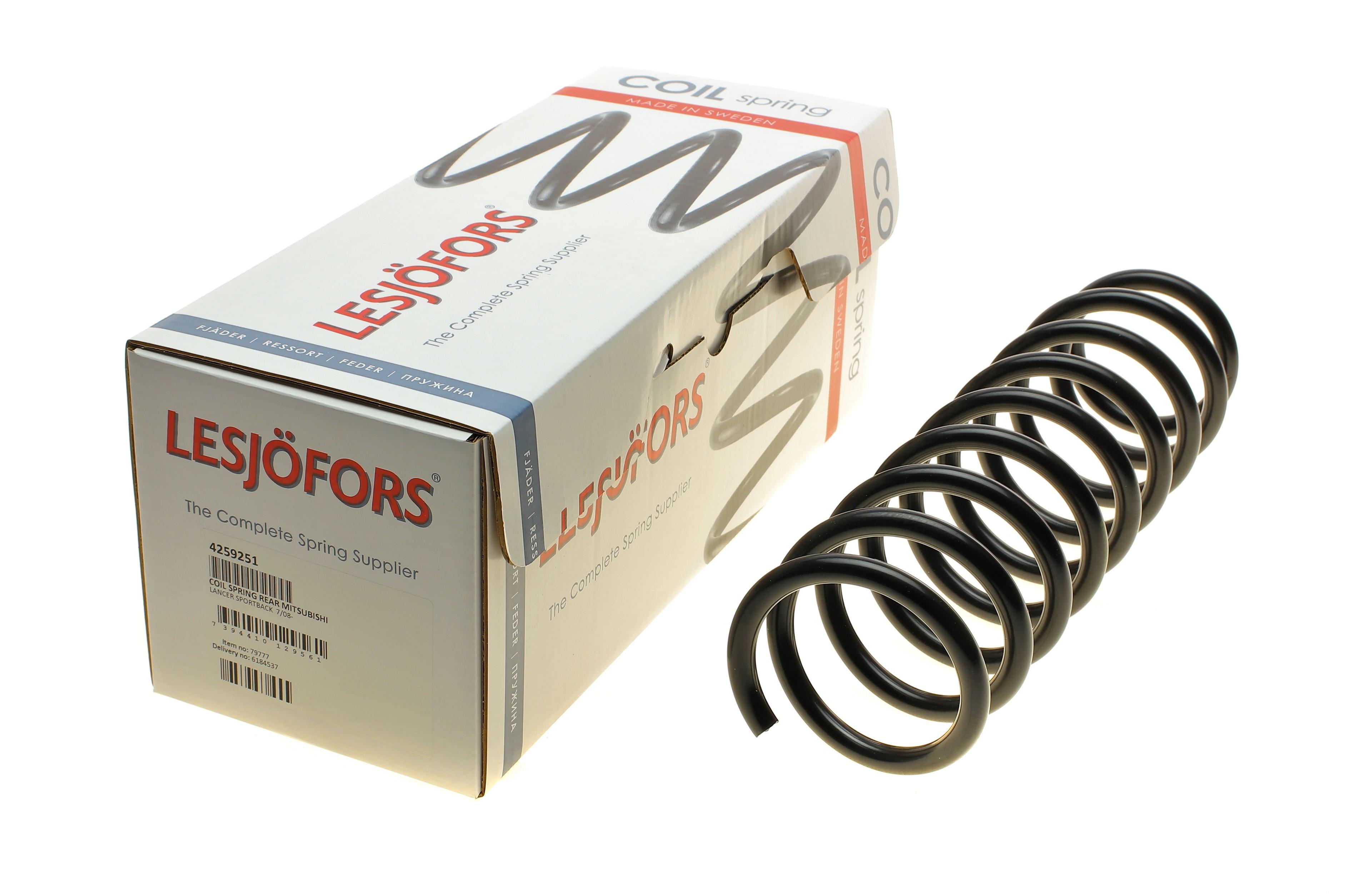 Пружина (задня) Mitsubishi Lancer VIII 1.8Flex/MIVEC 08-10/1.5/2.0DI-D 08- (накл.зад.ч)