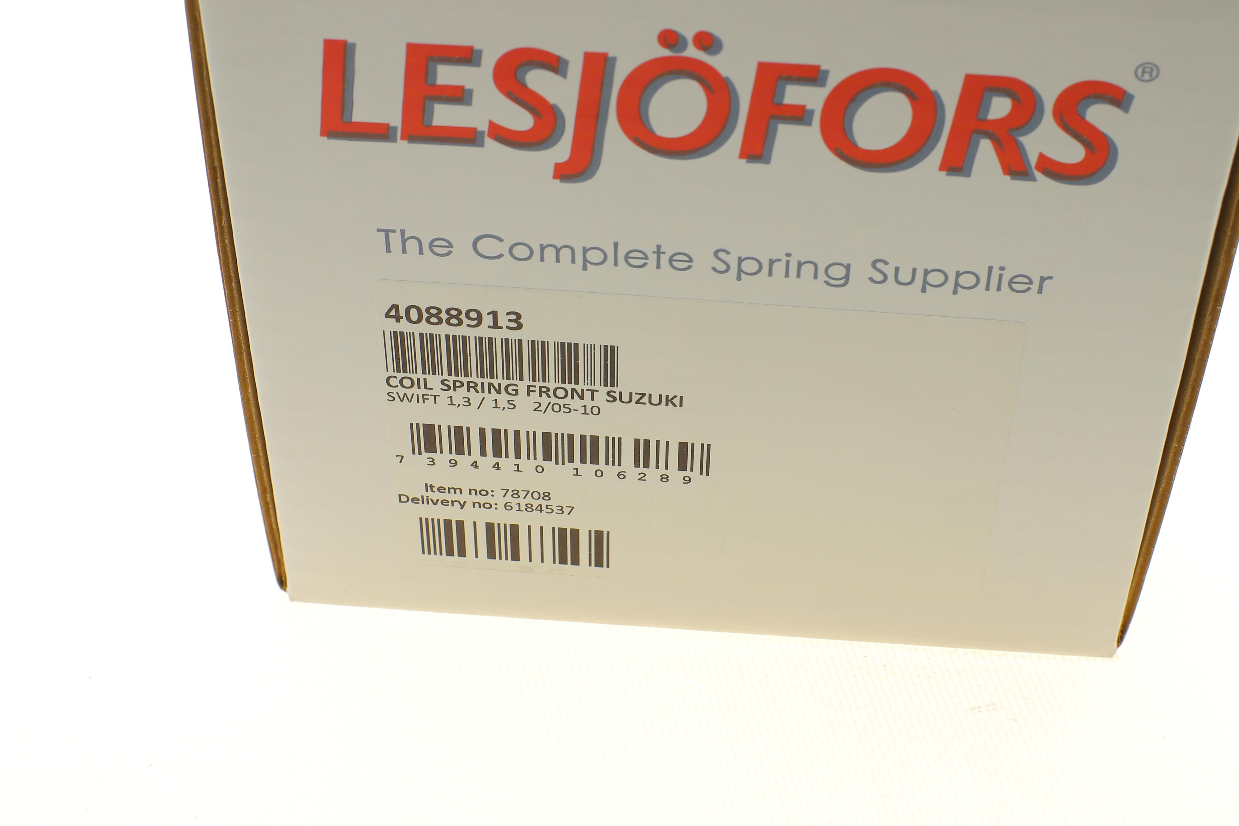 Пружина (передня) Suzuki Swift 1.3/1.5 05- (накл.зад.частина)