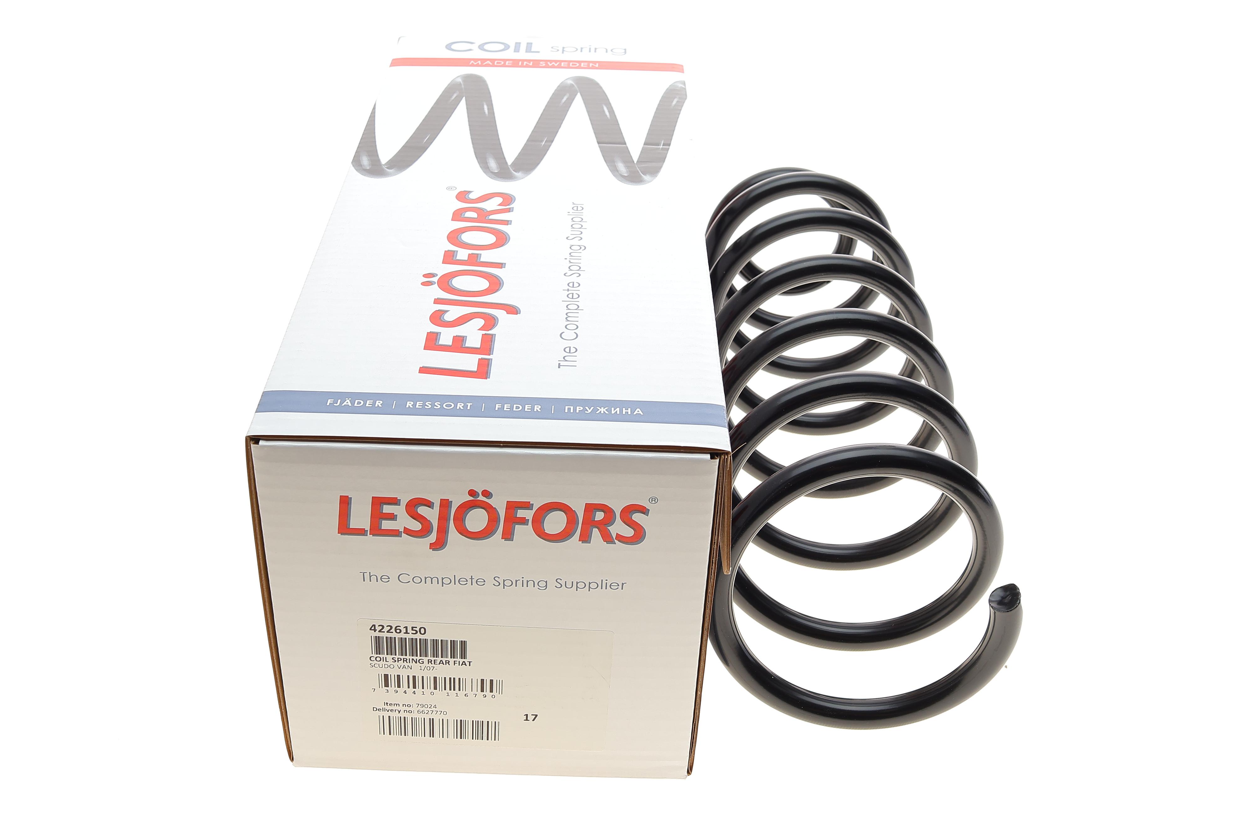 Пружина (задня) Fiat Scudo 1.6D/2.0D Multijet 07-16 (фургон) (без сіс.регул.дор.пр)