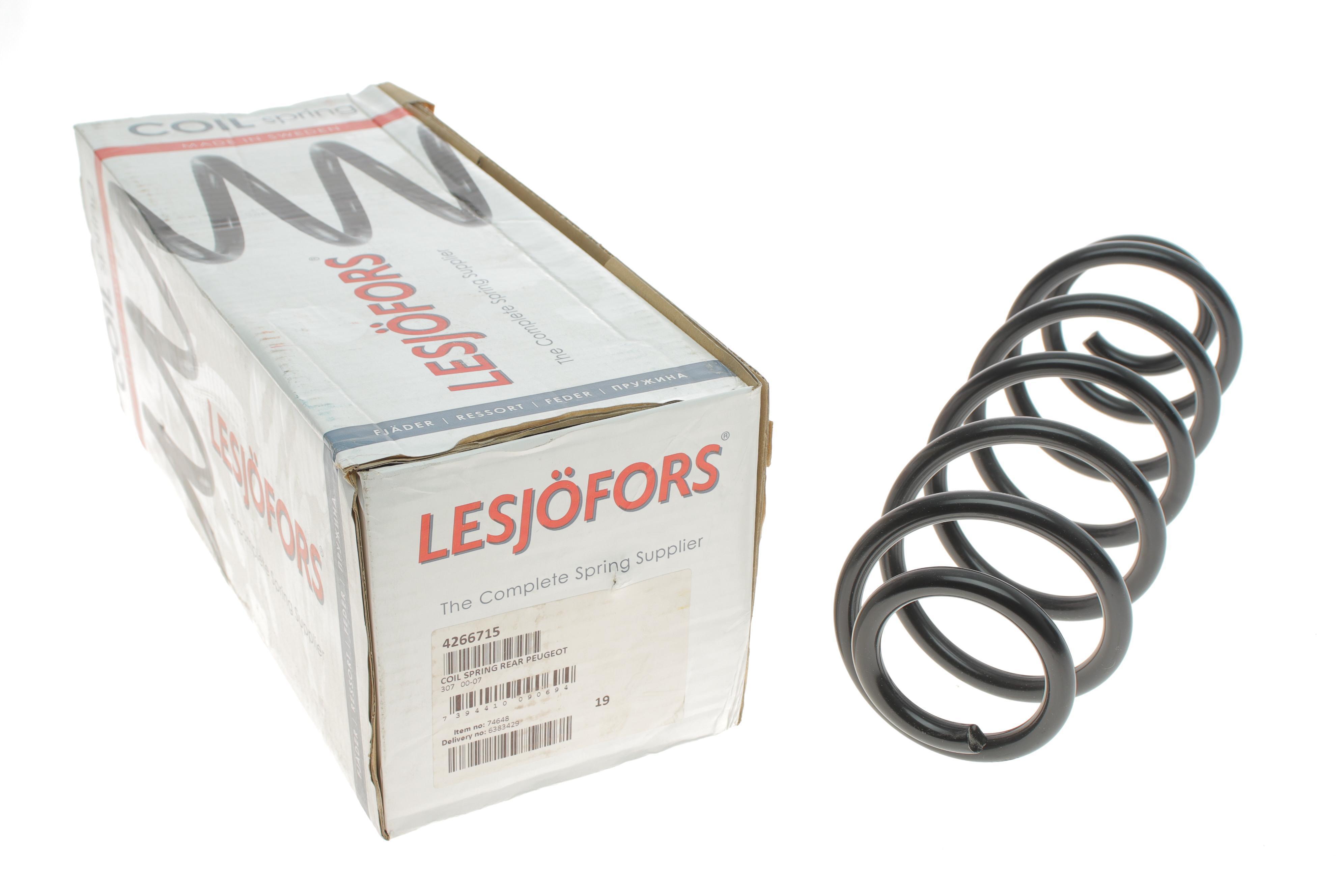 Пружина (задня) Peugeot 307 1.4-2.0/16V/HDi 00-12 (нах.зад.частина)