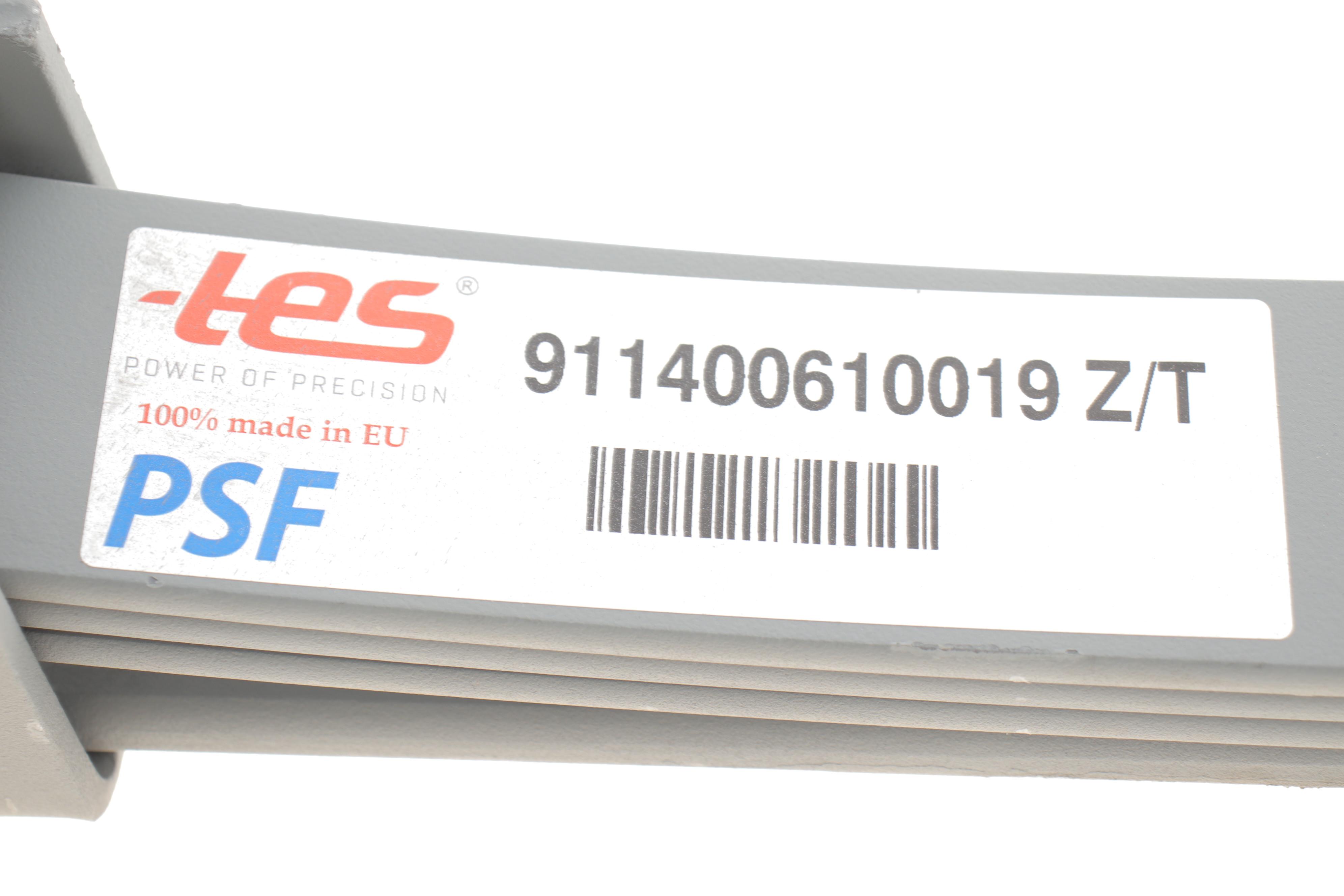 Ресора задня Opel Frontera 2.0/2.3D/2.4 92-98 (к-кт 4 листа) (60/545/645) (3/7 + 1/15mm)