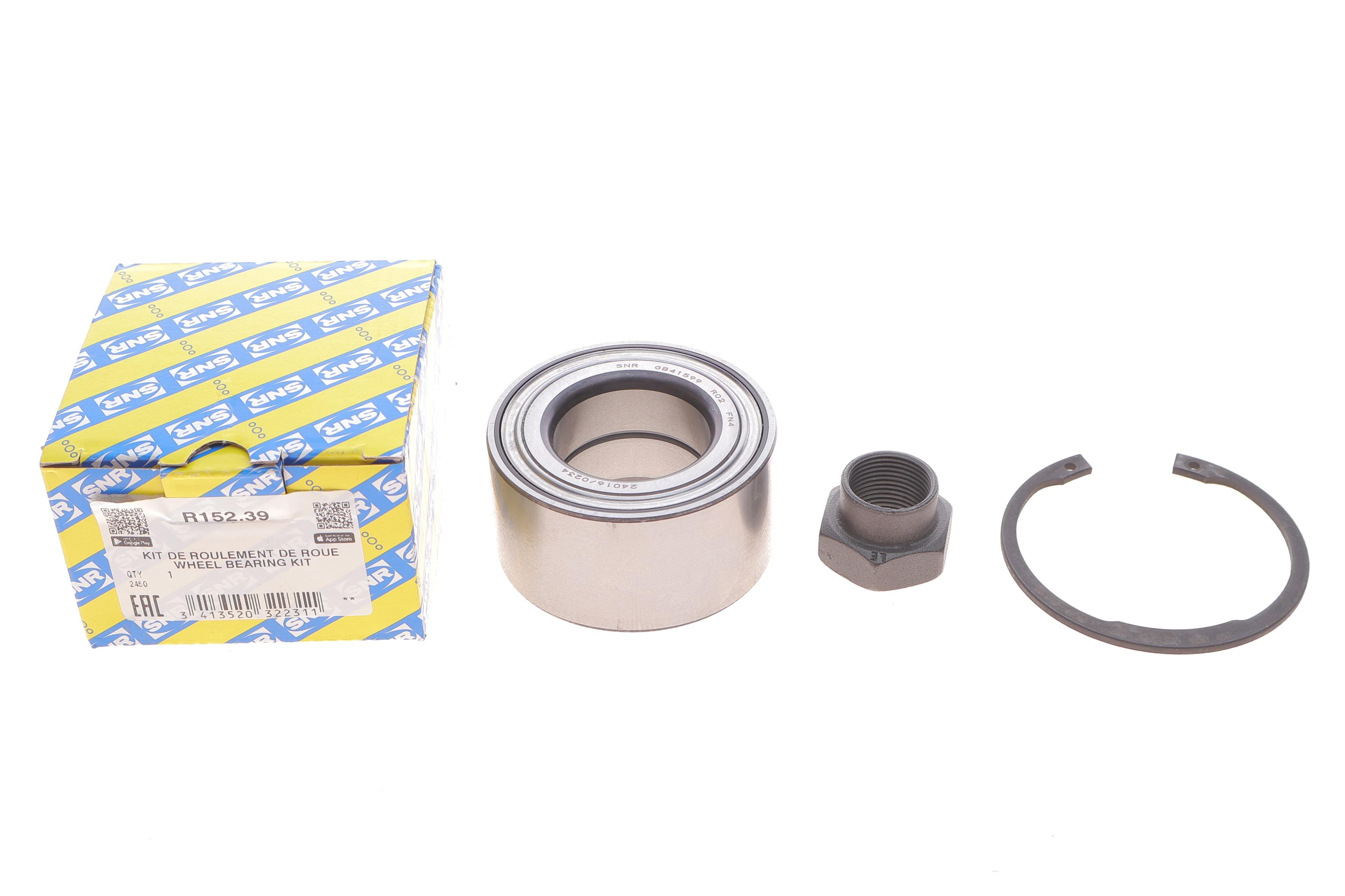 Підшипник маточини (передньої) Ford Escort/Fiesta 90- (39x72x37)