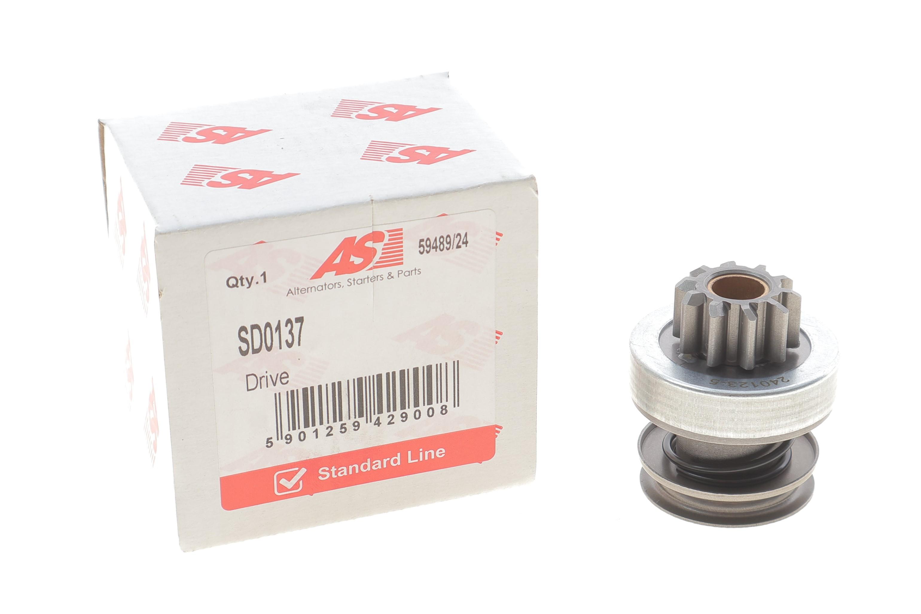 Бендикс стартера Ford Fiesta 01- (z=10)