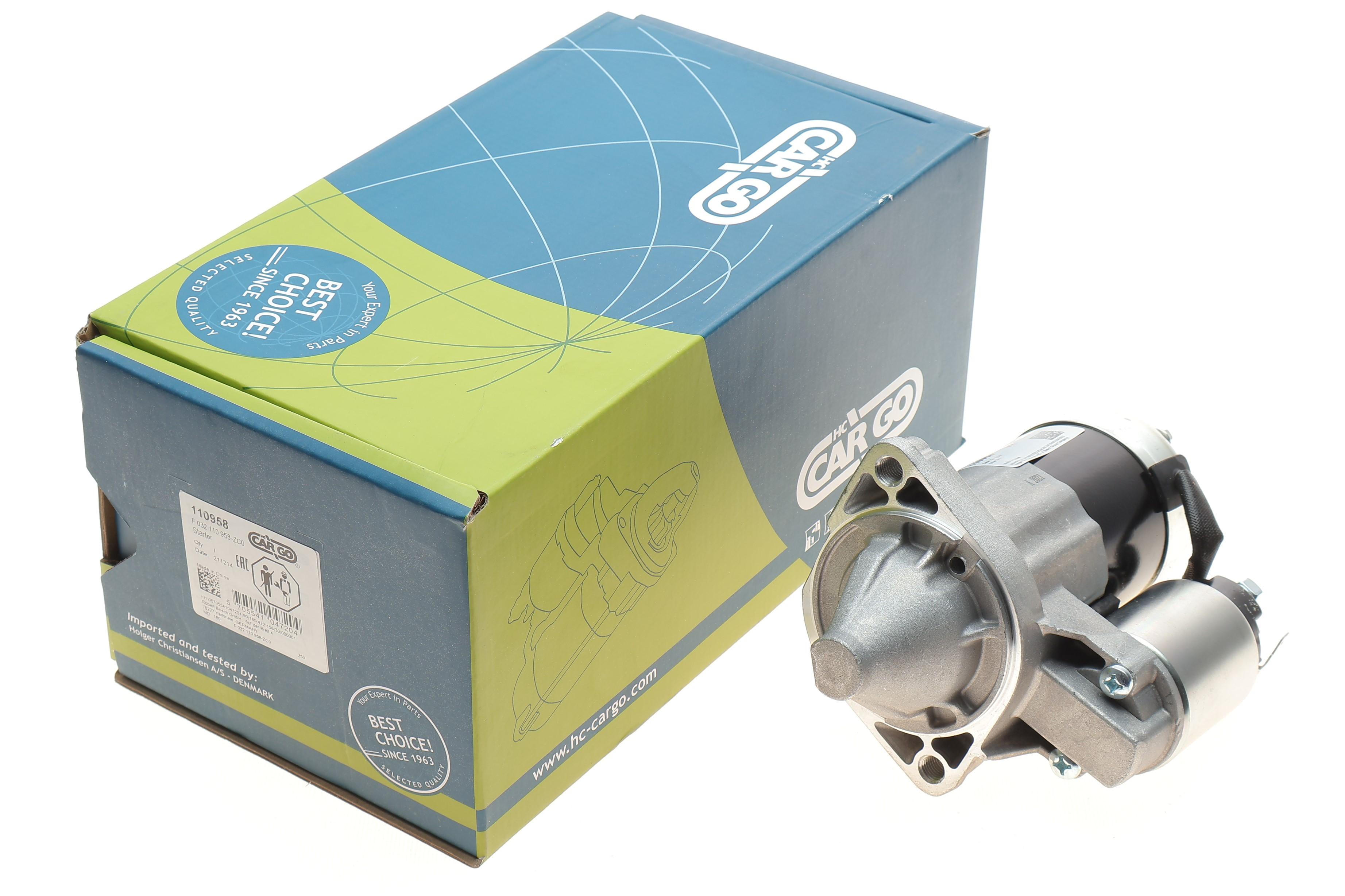 Стартер Hyundai Accent 1.3-1.5i 12V 94-05/Mitsubishi Lancer 1.5-1.6 88-03 (0.9kw) (z=8) = 110958