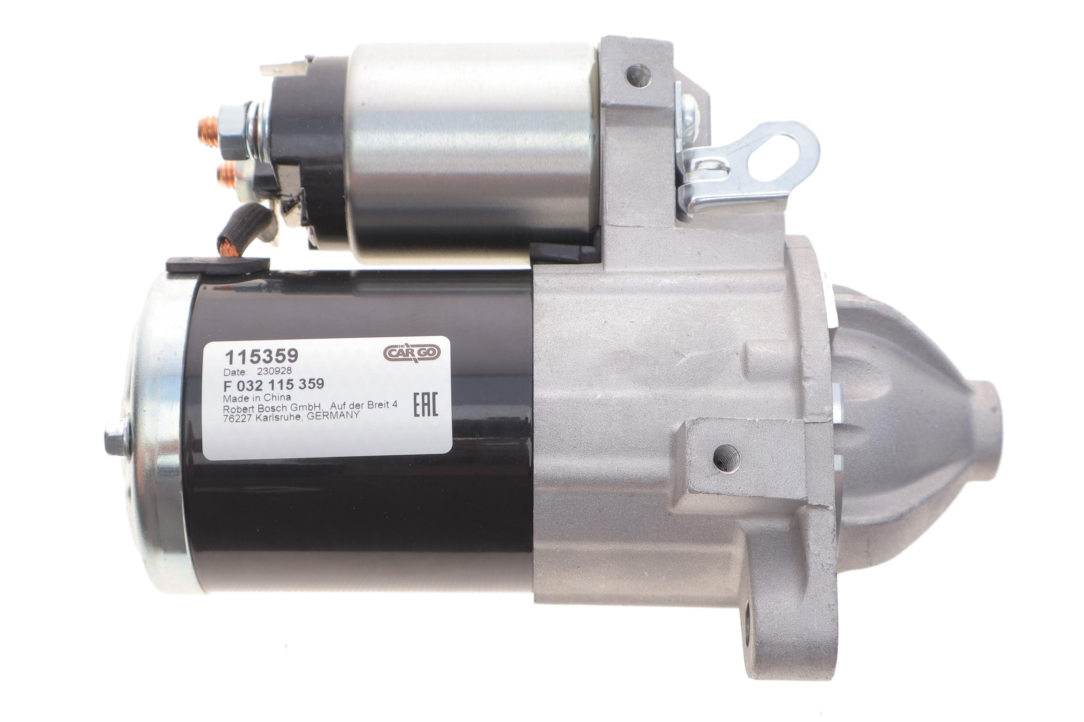 Стартер Mitsubishi Lancer VII 2.0 03-13/Outlander I 2.0/2.4 4WD 03-07 (12V/1.2kw) (z=8) = 115359