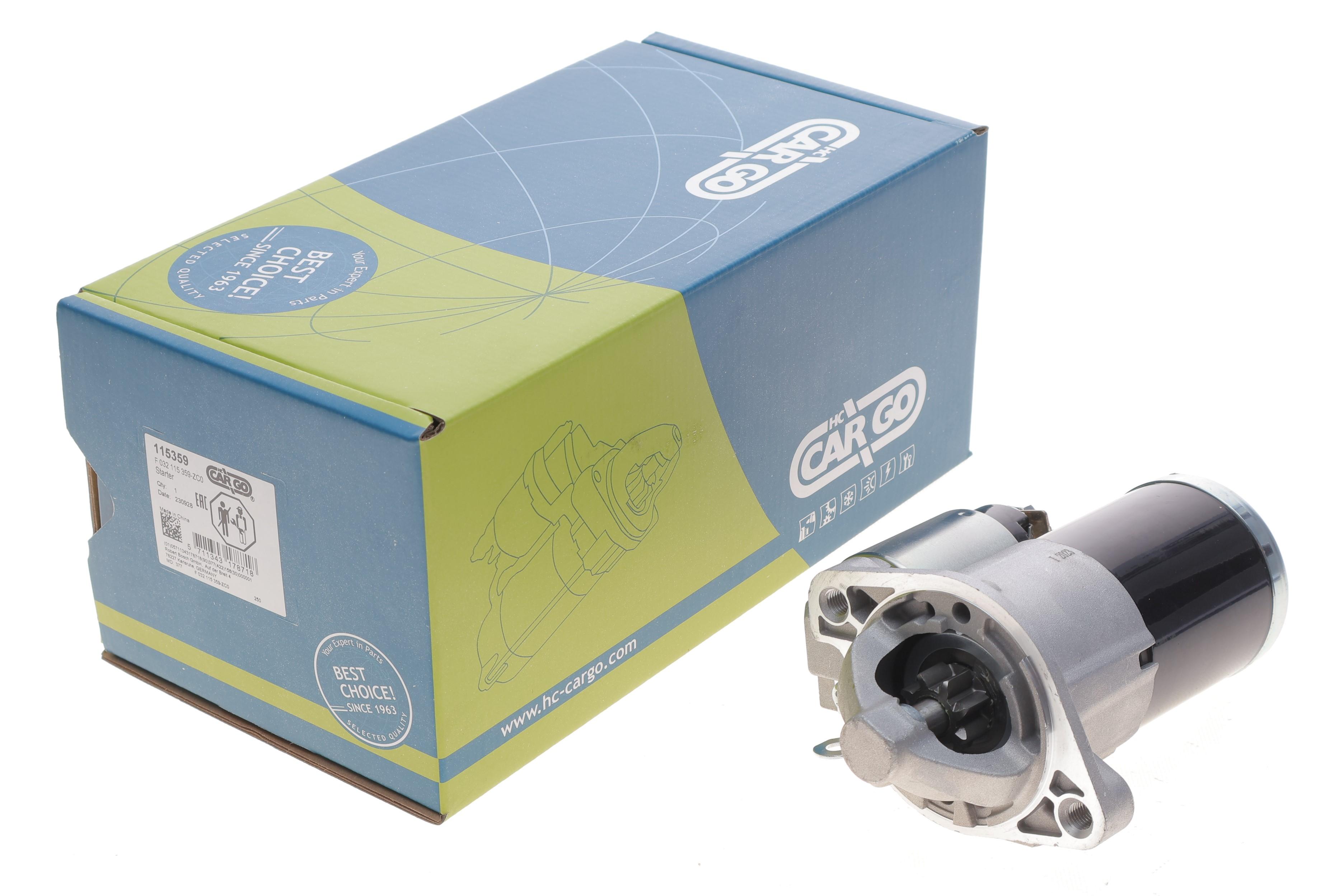 Стартер Mitsubishi Lancer VII 2.0 03-13/Outlander I 2.0/2.4 4WD 03-07 (12V/1.2kw) (z=8) = 115359