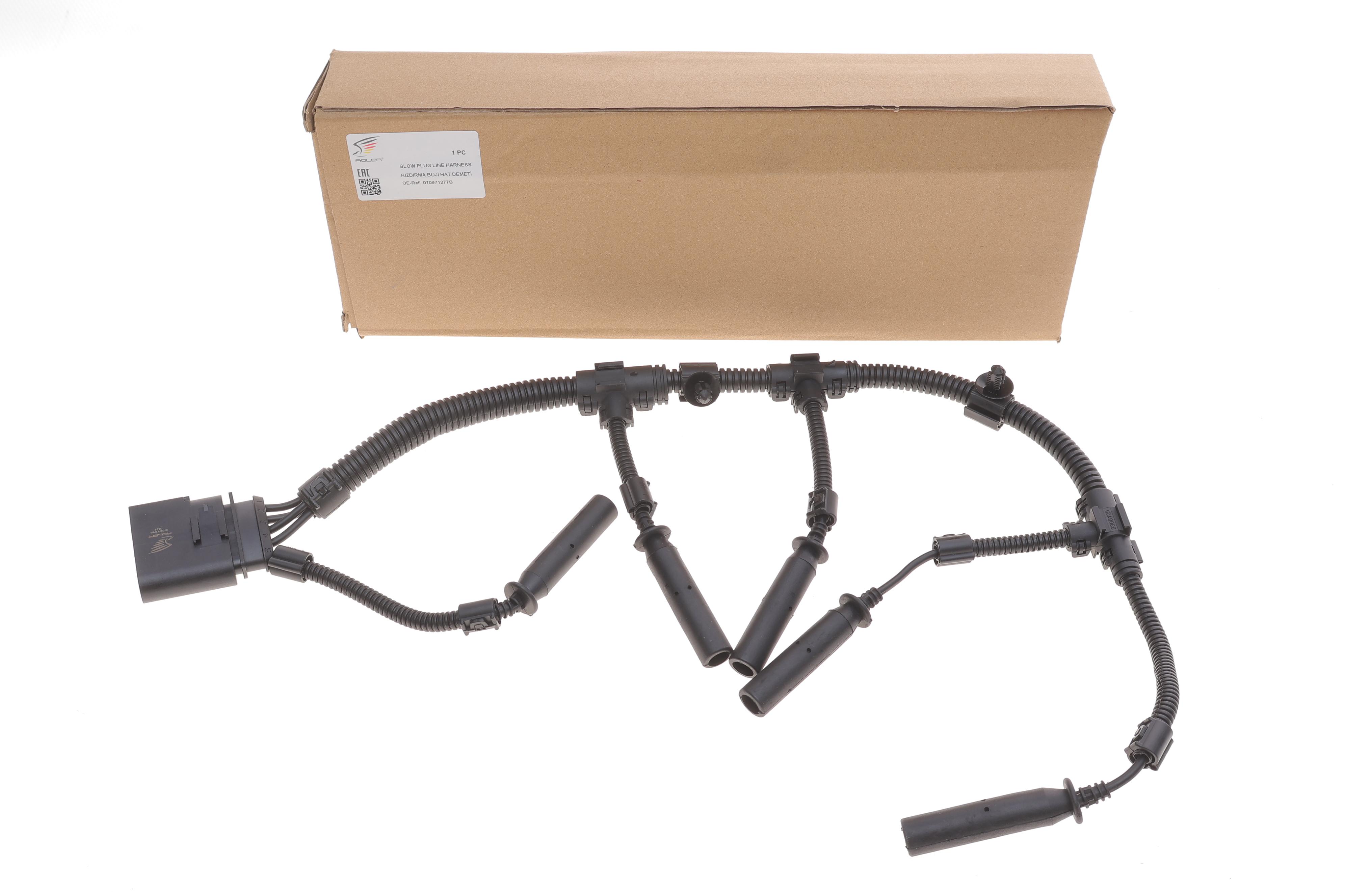 Ремкомплект кабеля свічки розжарювання VW T5 2.5 TDI 03-09