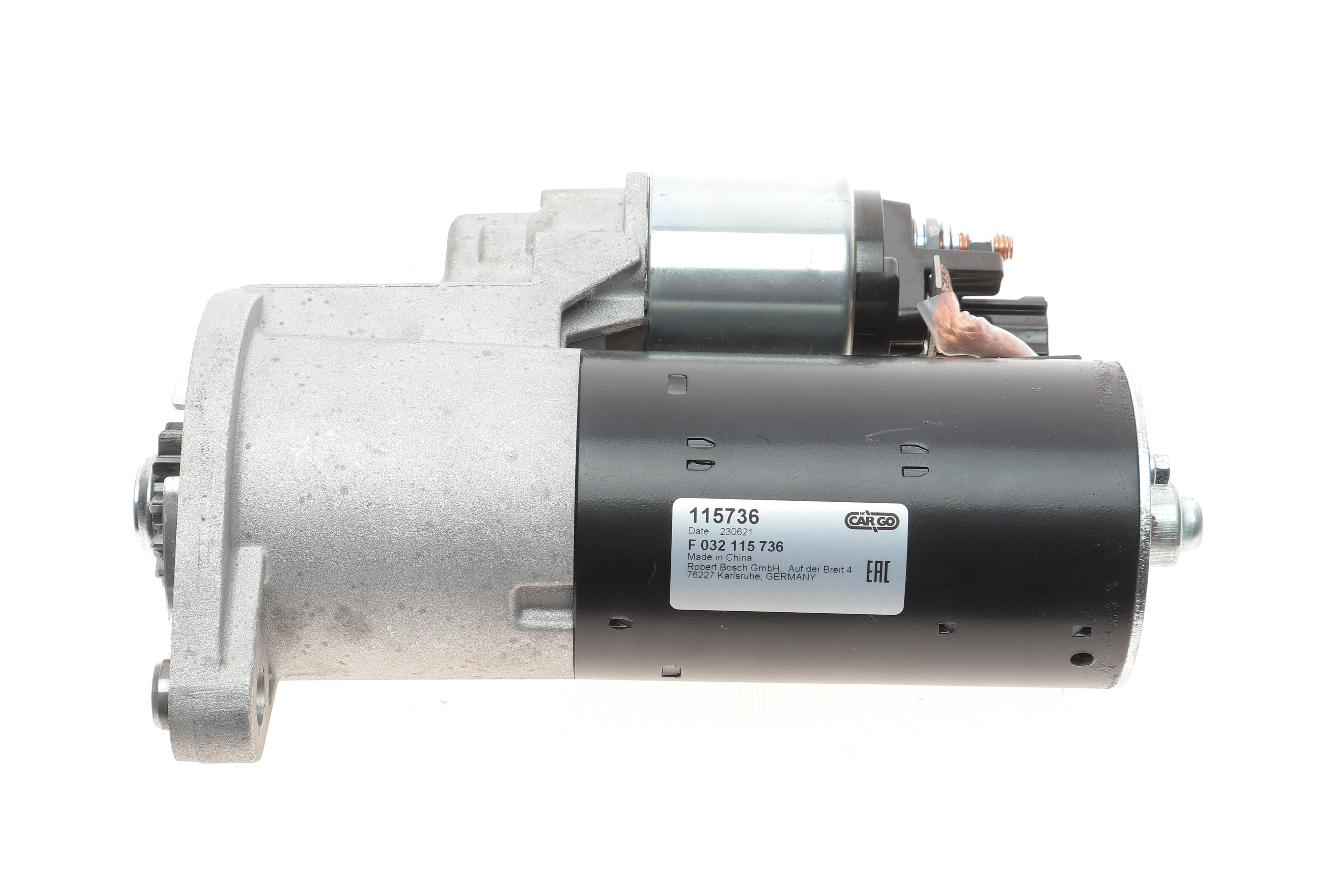 Стартер VW Crafter 2.0 TDI 11-16 (12V/2.2kw) (z=12) = 115736