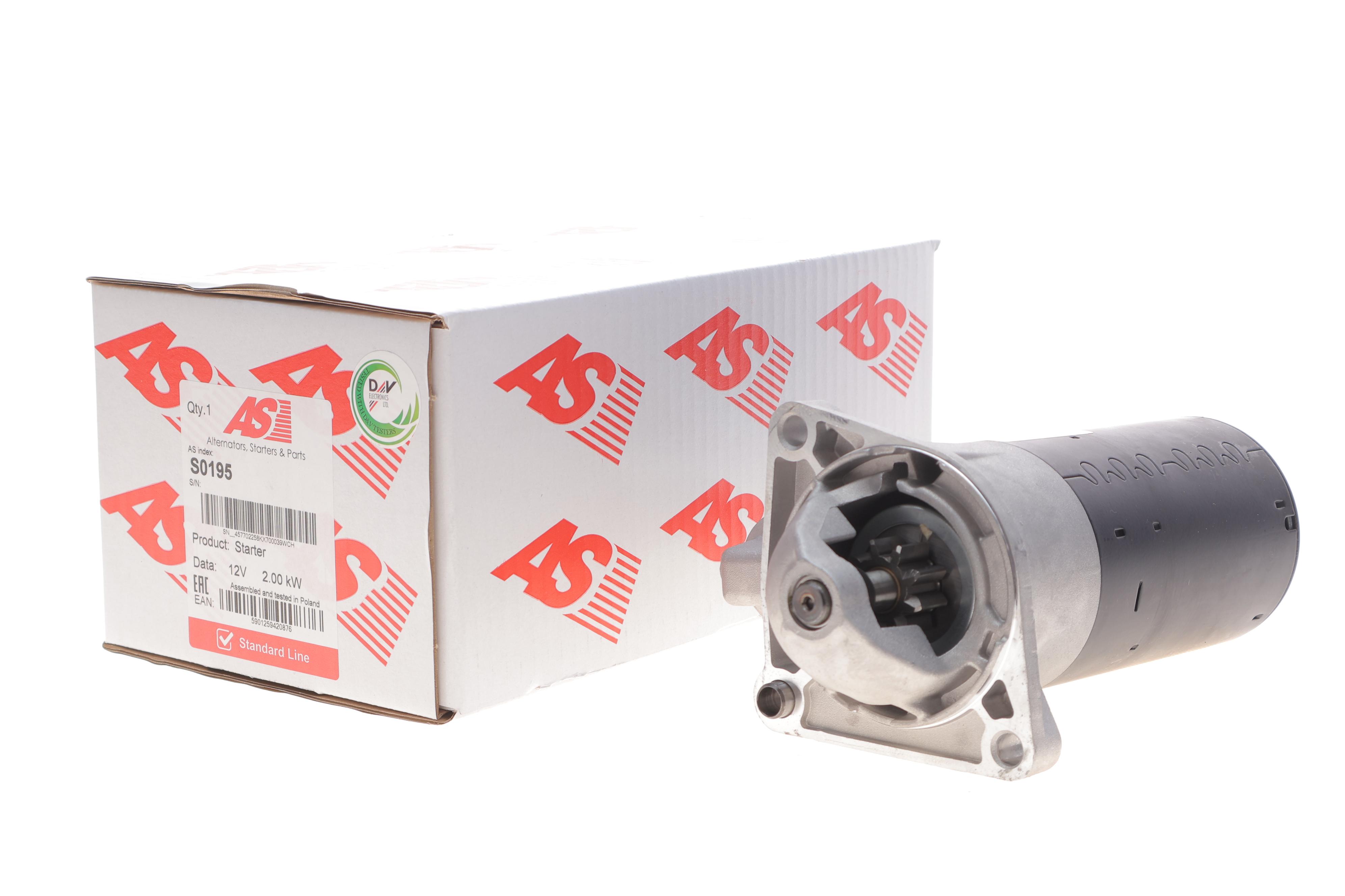 Стартер Fiat Doblo 1.3-1.9 JTD01-/Suzuki SX4 1.9 DDiS 06- (2kw) (z=9)