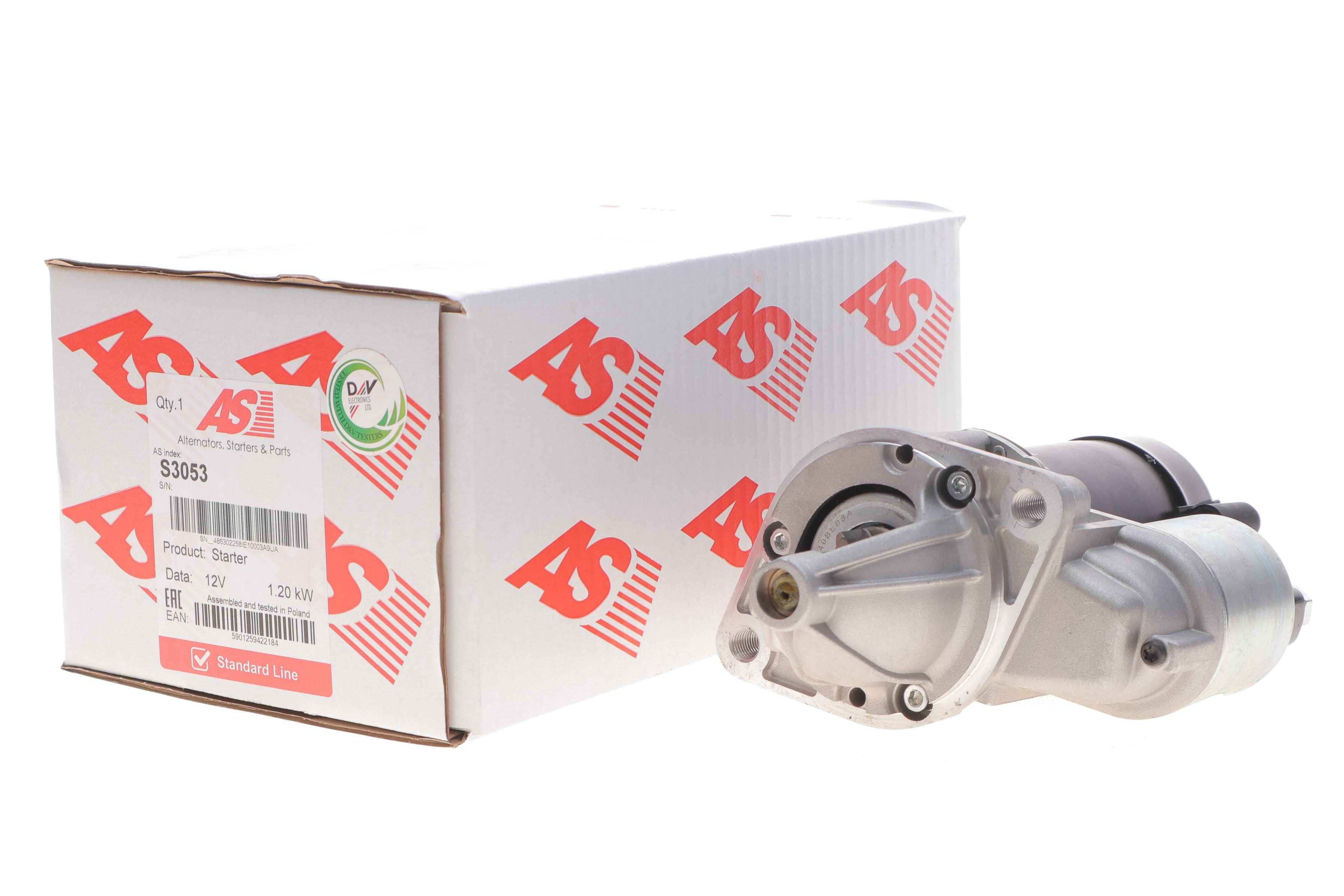 Стартер Hyundai Tucson/Kia Cerato 2.0 04-10 (1.2kw) (z=8)