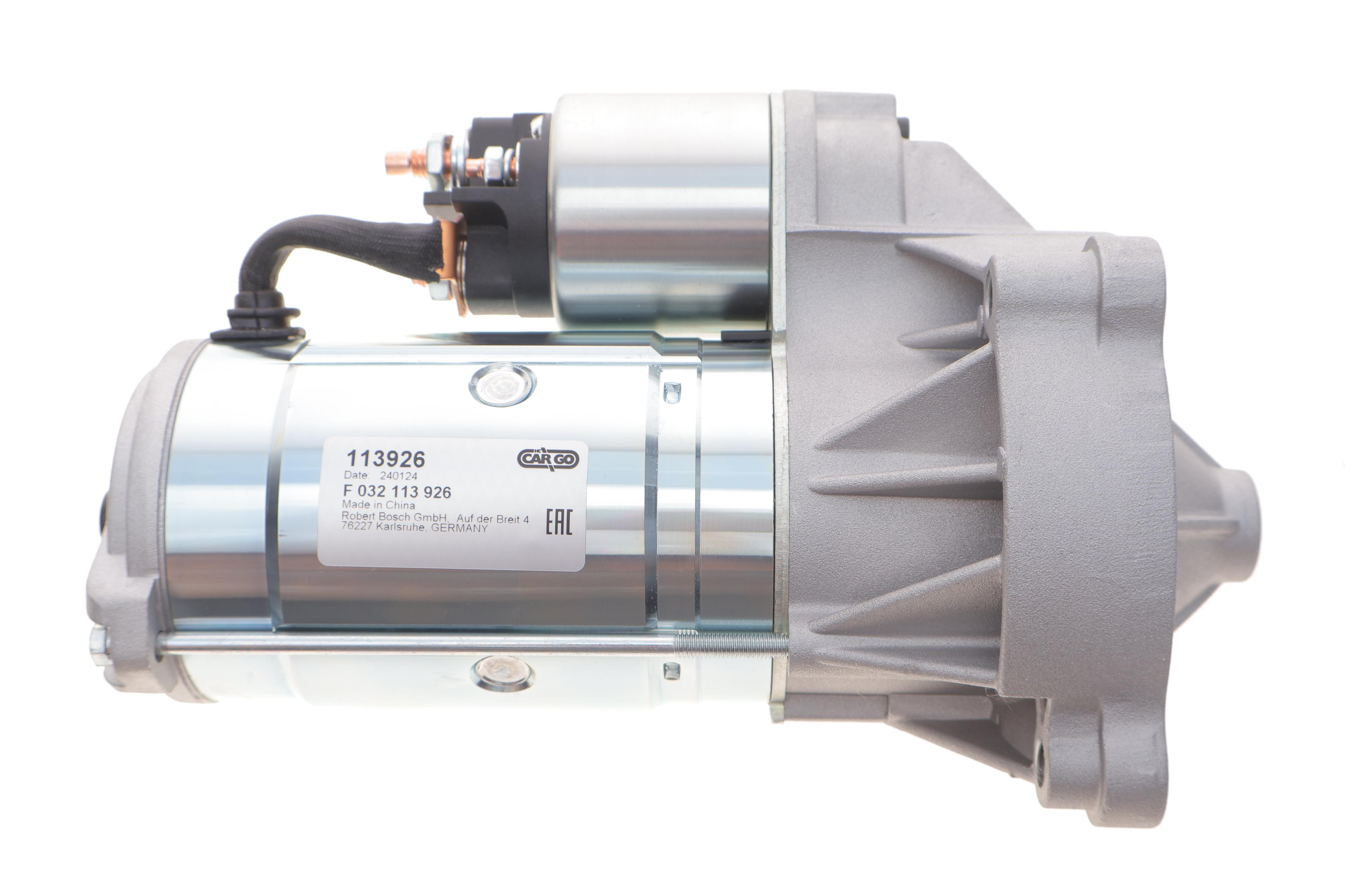 Стартер Citroen C4/C5 1.9-2.2D 98- (12V/1.9kw) (z=11/12) = 113926